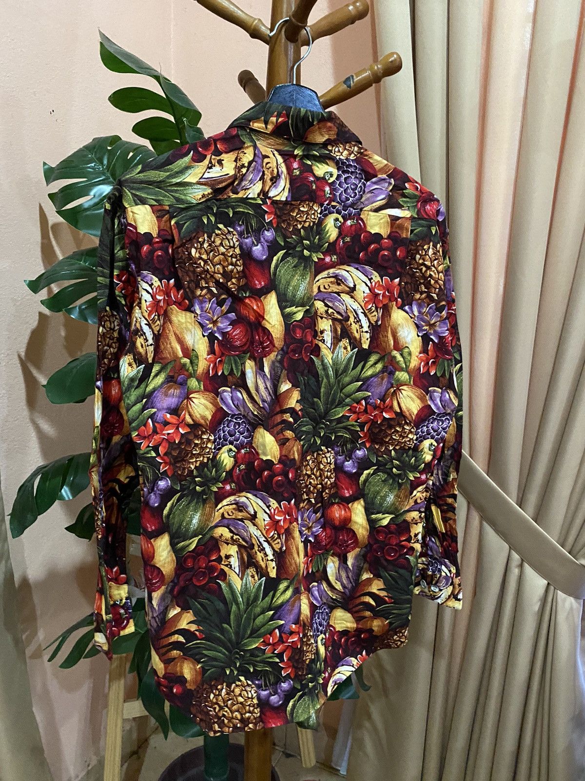 Japanese Brand Vintage Mecanin Bold Fruit Print Shirt Made in Japan Size US M / EU 48-50 / 2 - 7 Thumbnail