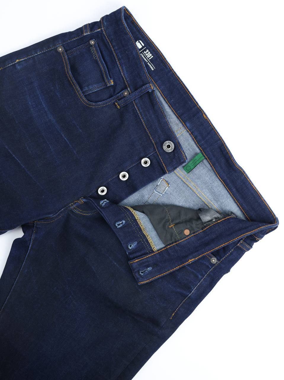 G-Star G-STAR RAW Jeans 3301 Straight Size US 36 / EU 52 - 8 Thumbnail