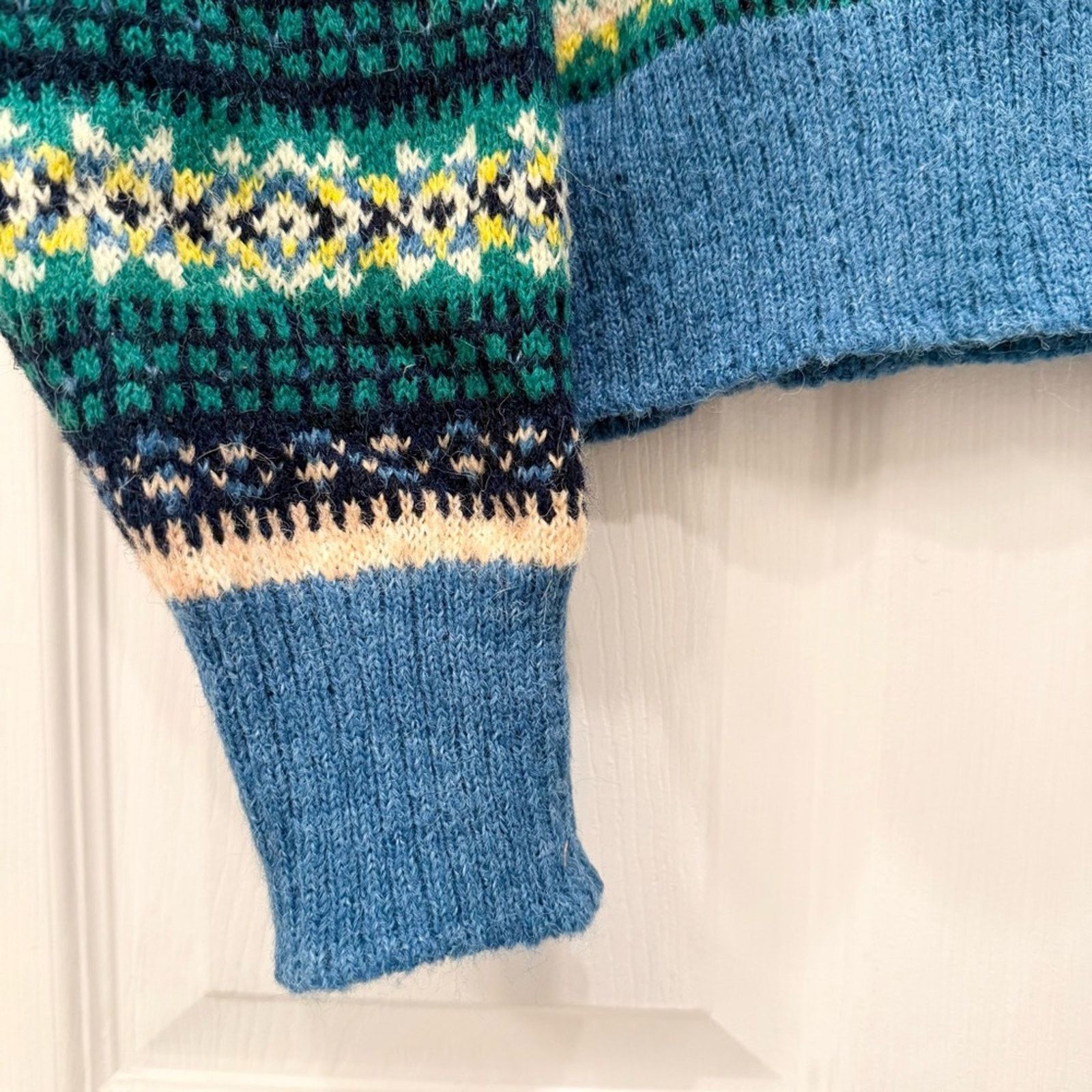 Urban Outfitters Urban Outfitters Hudson Fair Isle Crew Neck Sweater M Size US M / EU 48-50 / 2 - 4 Thumbnail