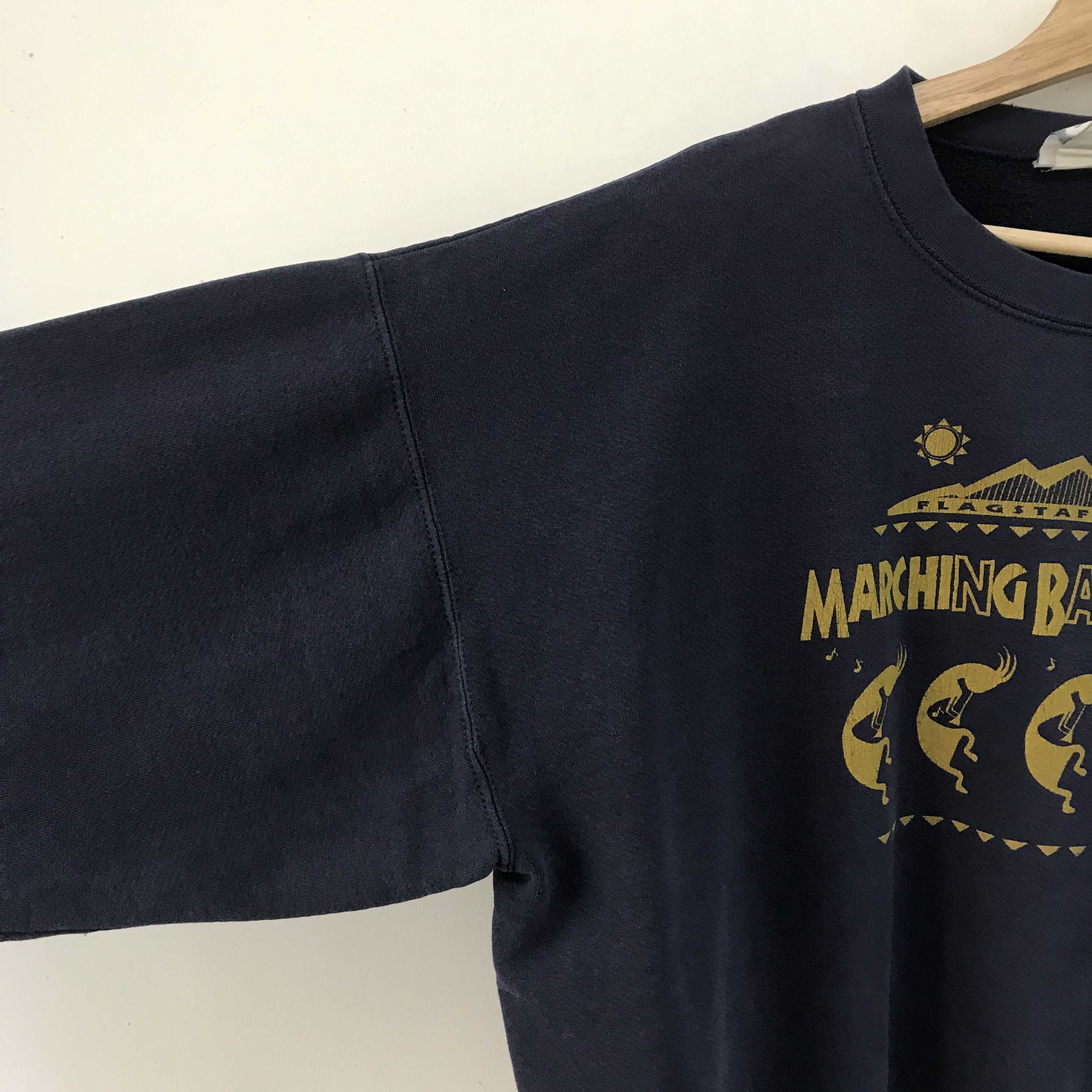 Arizona Jean Co. Vintage 90's Flagstaff Arizona Blue Sweatshirt - 517 Size US XL / EU 56 / 4 - 4 Thumbnail