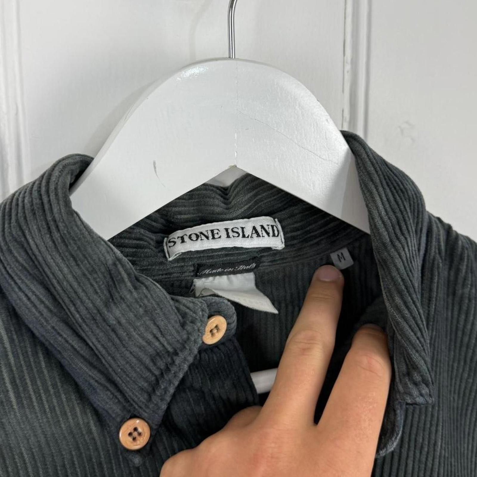 Stone Island Stone Island 1993 Jumbo Corduroy Over Shirt Size US M / EU 48-50 / 2 - 4 Thumbnail