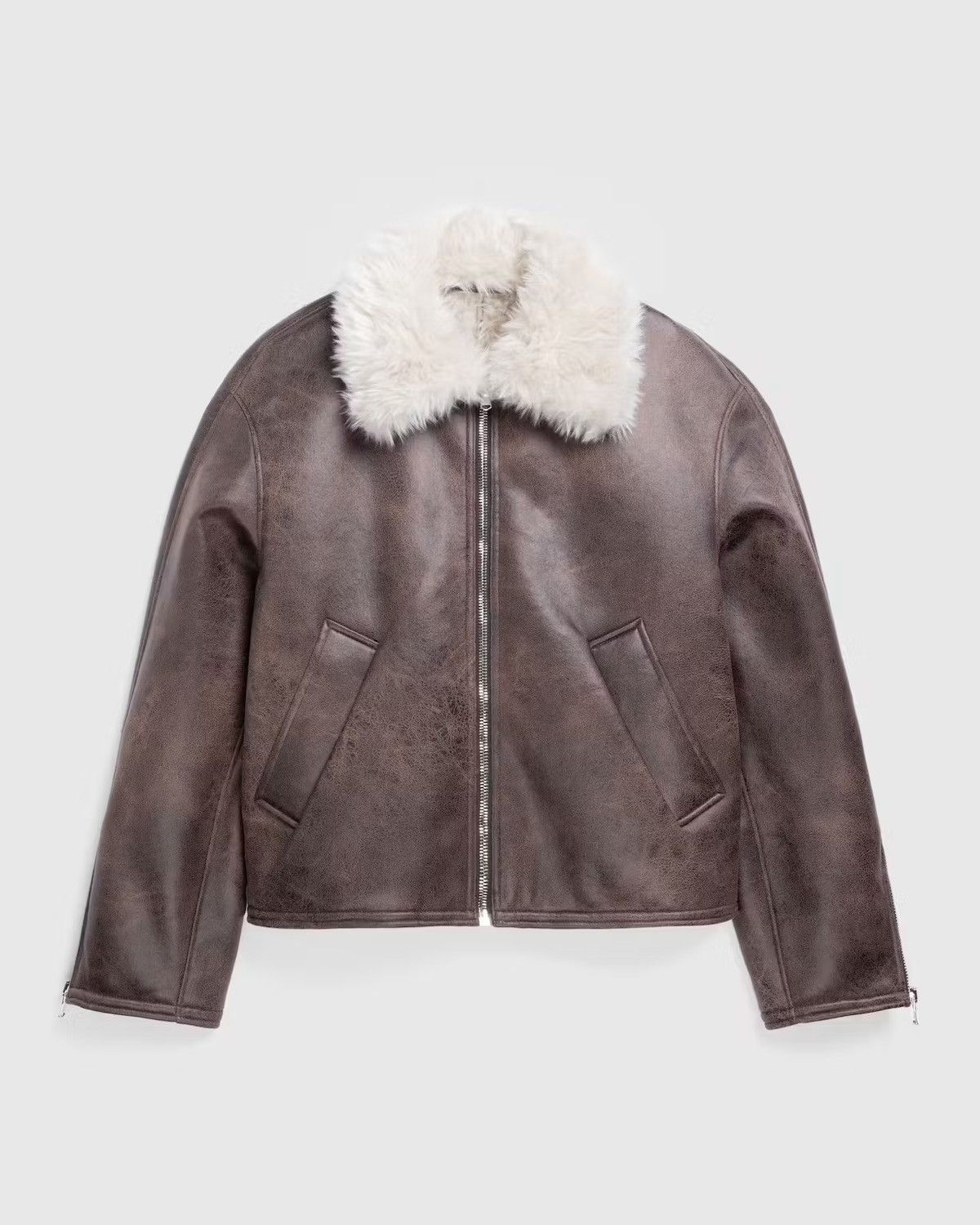 Sefr Sefr aviator leather jacket Size US XL / EU 56 / 4 - 1 Thumbnail