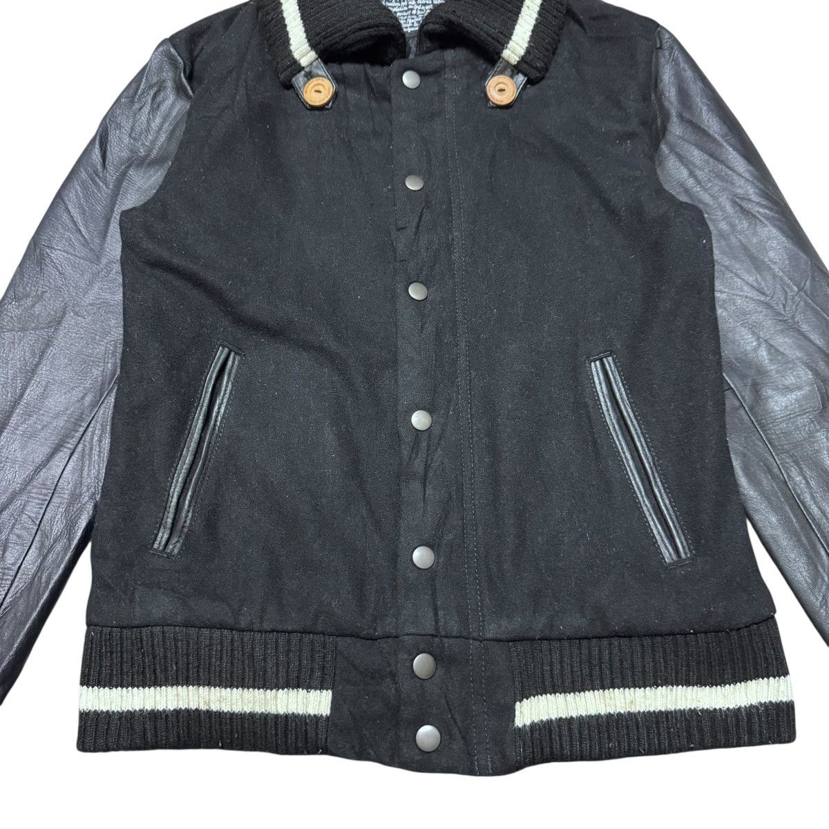 Taishi Nobukuni Taishi Nobukuni Leather Jacket Hybrid Size US S / EU 44-46 / 1 - 2 Thumbnail