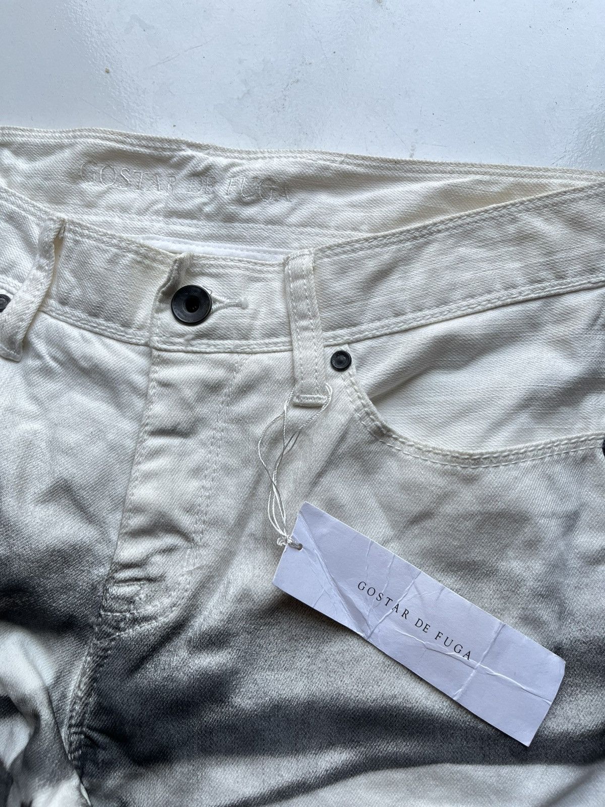 GOSTAR DE FUGA 2000s Fuga skinny zebra jeans Size US 31 - 6 Thumbnail