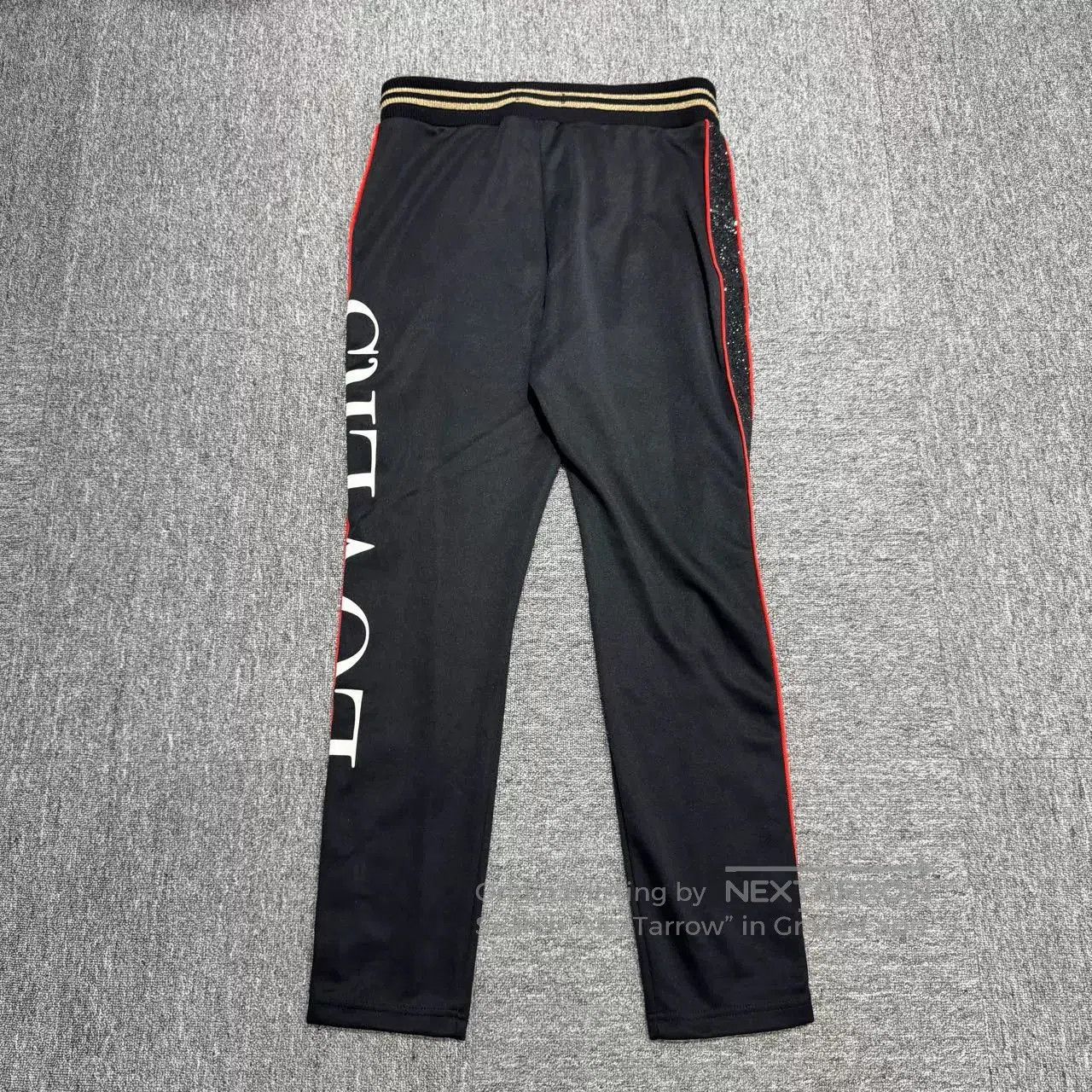 Amiri Amiri Black Glitter Lovers Sweatpants. Size US 36 / EU 52 - 5 Thumbnail