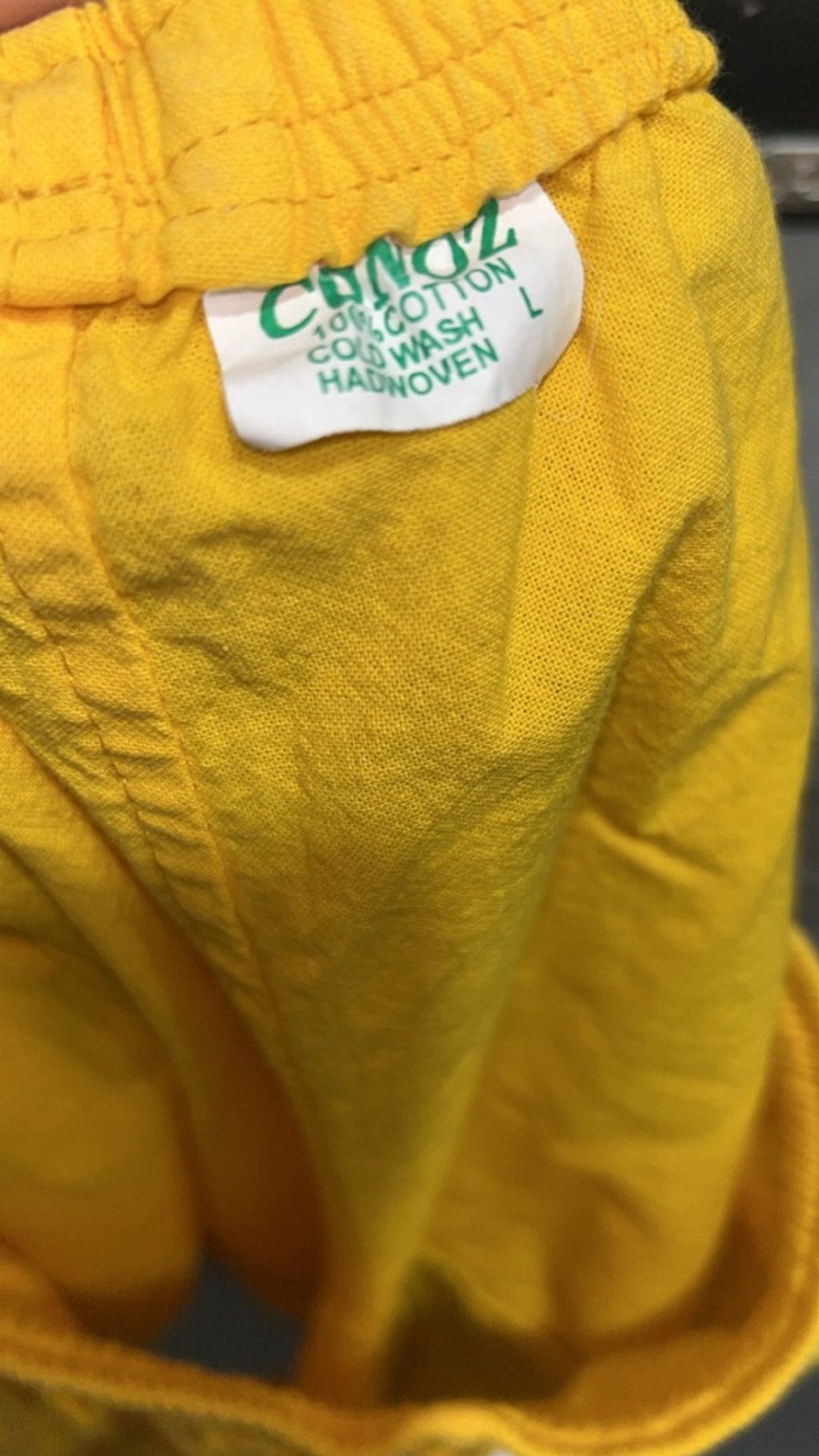 Canon Women's Canoz Yellow Multicolor Casual Shorts L Size 32" / US 10 / IT 46 - 4 Thumbnail