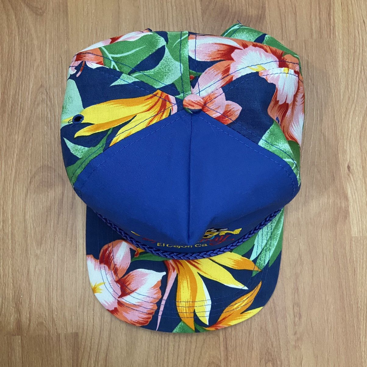 Vintage Vintage Cajon Speedway Tropical Logo Snapback Hat Size ONE SIZE - 4 Thumbnail