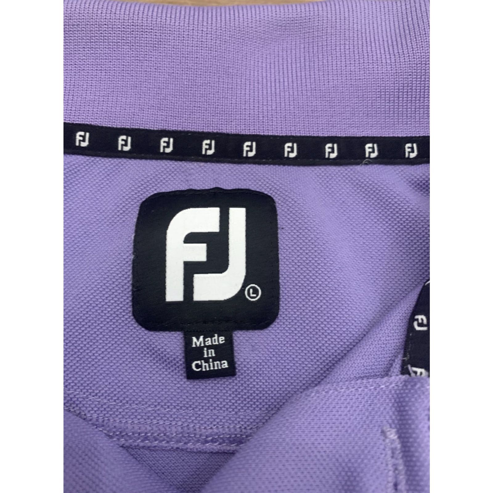 Footjoy FootJoy Polo Shirt Mens Large Purple Golf Wicking Short Sleeve Polyester Polo Classic Logo Golf Shirt Size US L / EU 52-54 / 3 - 2 Thumbnail