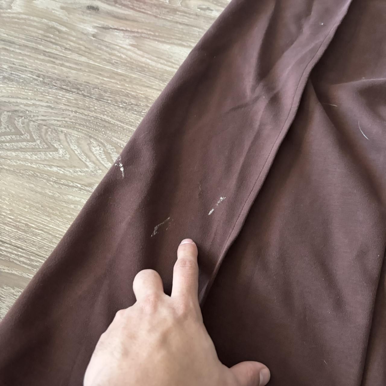 Japanese Brand Crazy Vintage Y2K/2000s Baggy Brown Wide Leg Loose Fit Sweatpants! Fits L Size US 32 / EU 48 - 6 Thumbnail