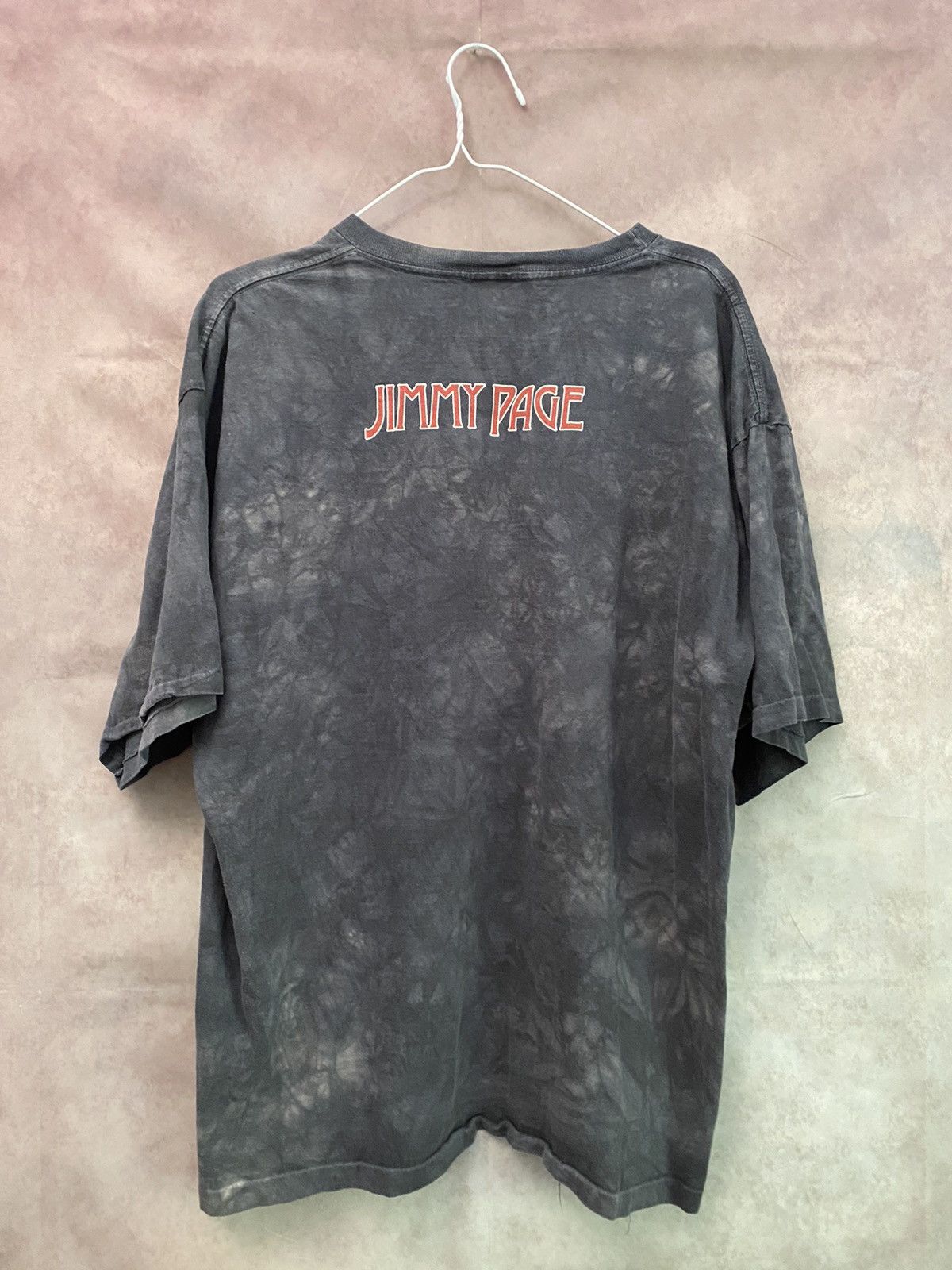 Band Tees Vintage Jimmy Page Led Zeppelin T-Shirt 2004 Size US XXL / EU 58 / 5 - 4 Thumbnail