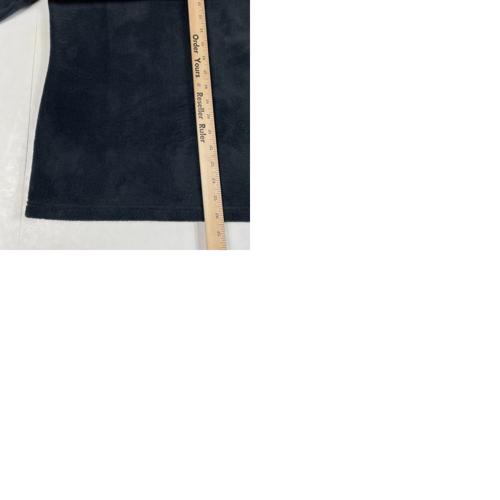 Vintage Columbia Jacket Womens Large Black 1/4 Snap Fleece Hiking Outdoors Weather Wind-Resistant Outdoor Logo Size L / US 10 / IT 46 - 9 Thumbnail