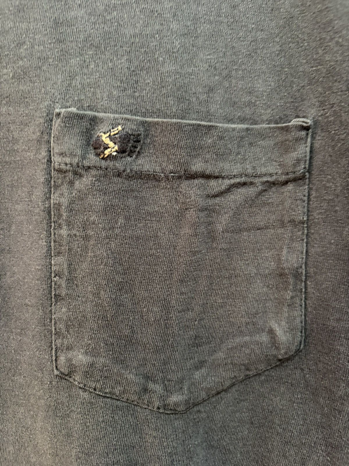 Vintage VINTAGE SASQUATCH SINGLE POCKET TEE BEAUTY FADE BLACK Size US XL / EU 56 / 4 - 5 Thumbnail