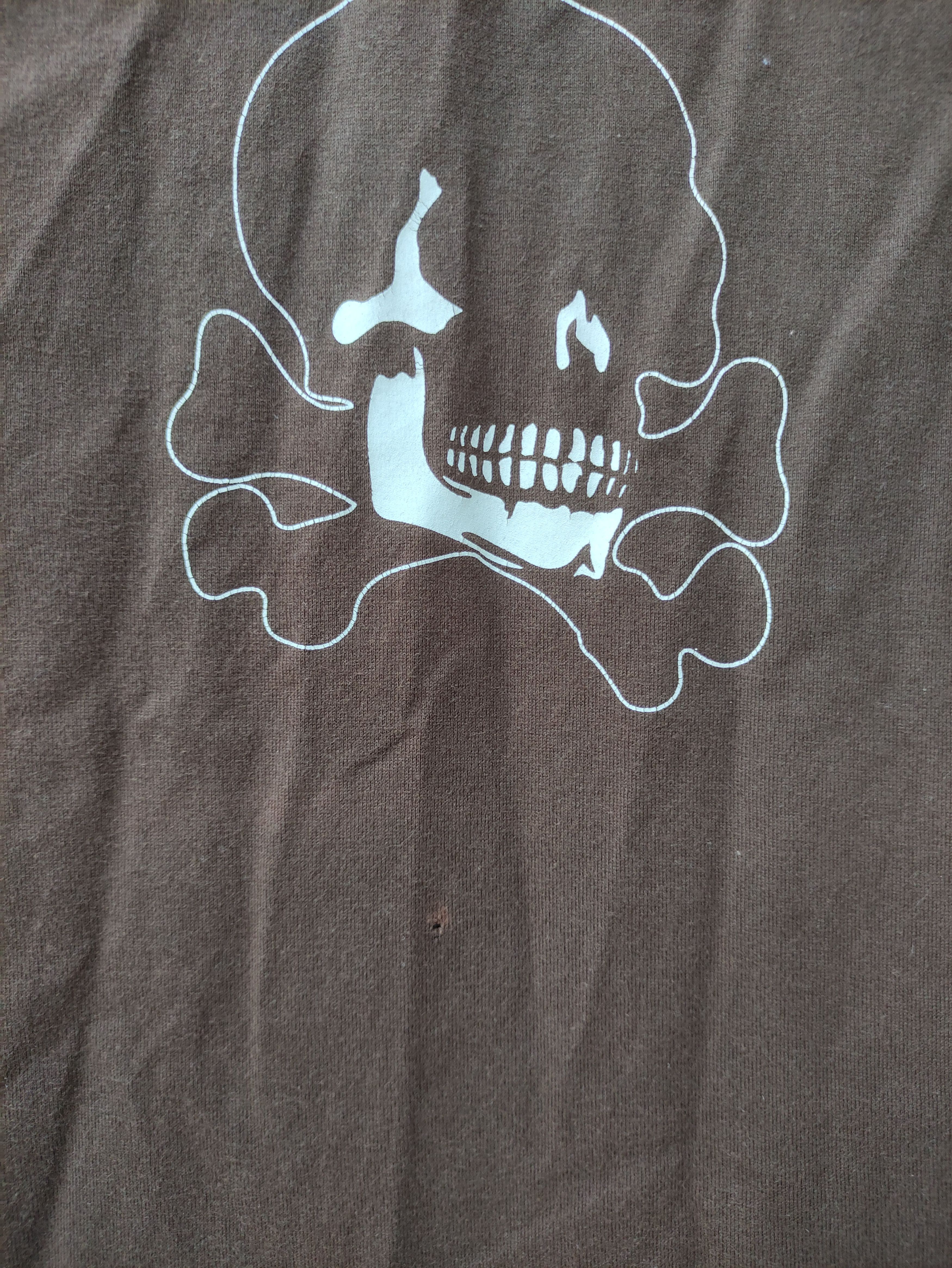 Japanese Brand 🔥RARE VINTAGE NEXUS Vii MULTIPLE MANIAX SKULL SUN FADED TEE Size US L / EU 52-54 / 3 - 3 Thumbnail