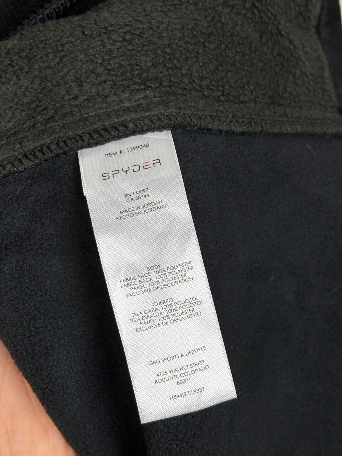 Spyder Spyder Pullover Fleece Half Zip Sweater Ski Layer Size US M / EU 48-50 / 2 - 10 Thumbnail