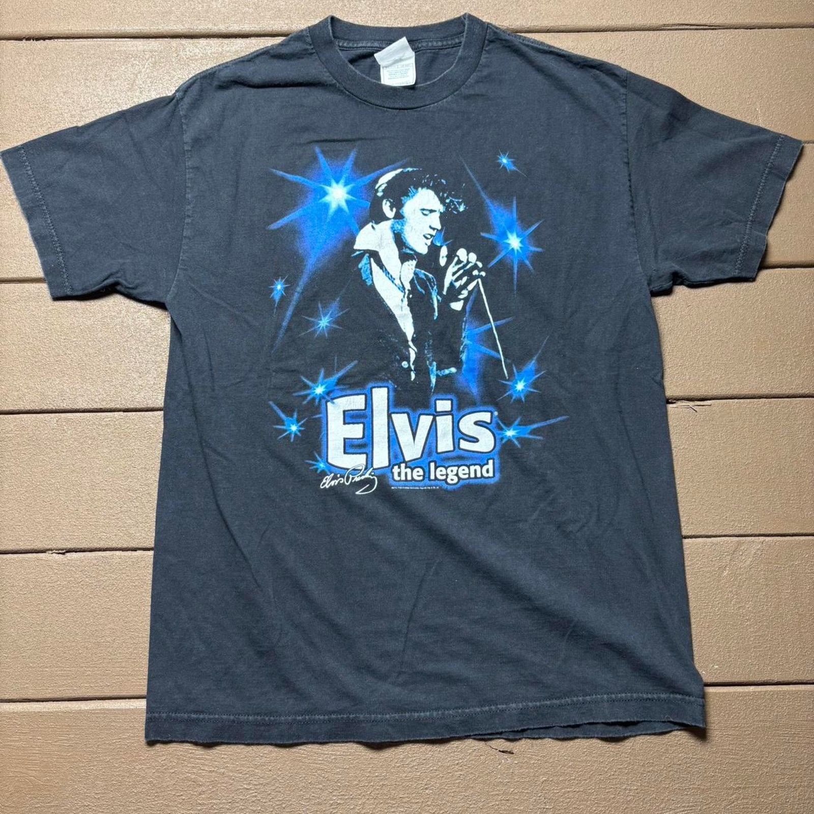 Other Vintage black Elvis Presley graphic shirt Size US L / EU 52-54 / 3 - 1 Thumbnail