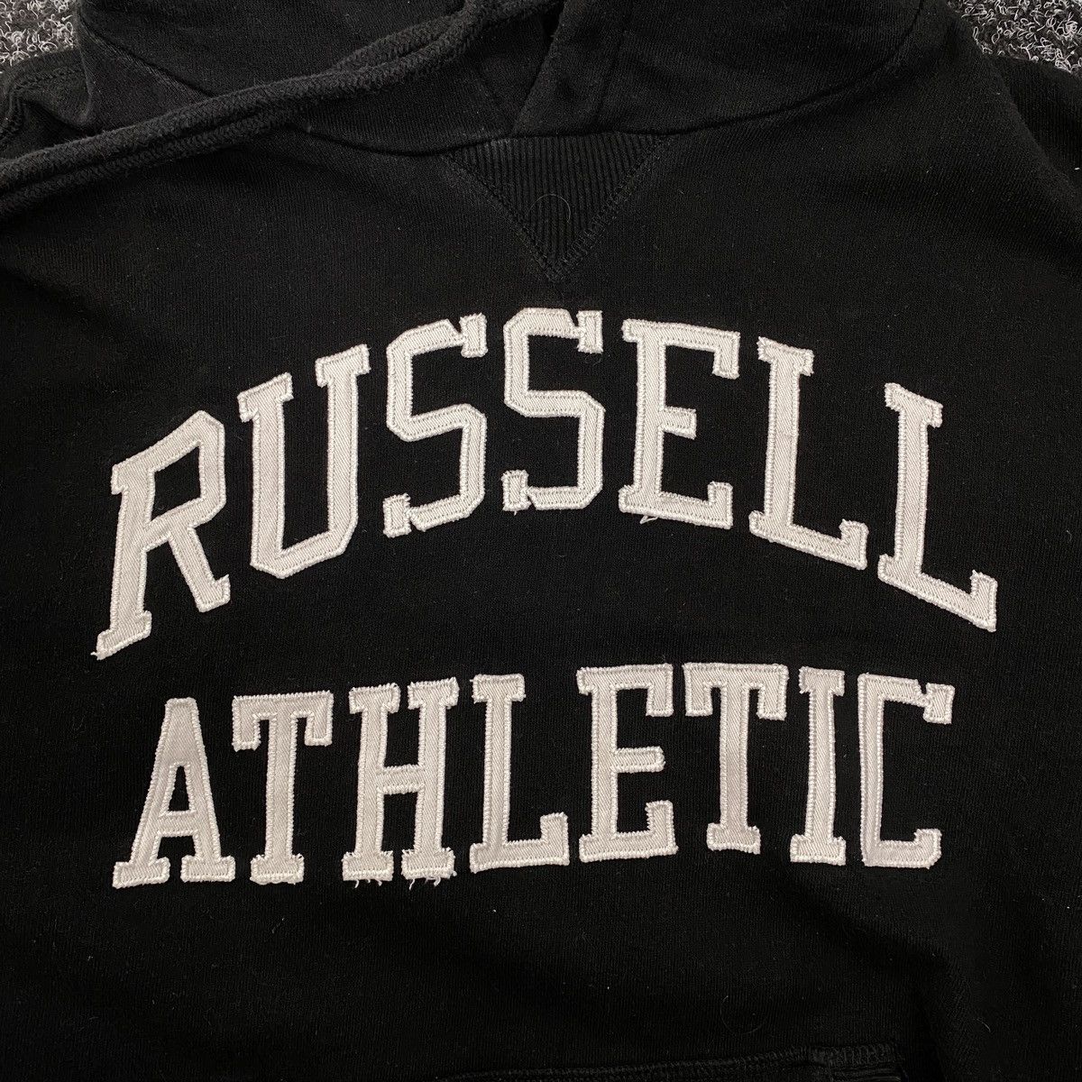 Russell Athletic × Vintage RUSSELL ATHLETIC VINTAGE BIG LOGO HOODIE Size L / US 10 / IT 46 - 2 Thumbnail