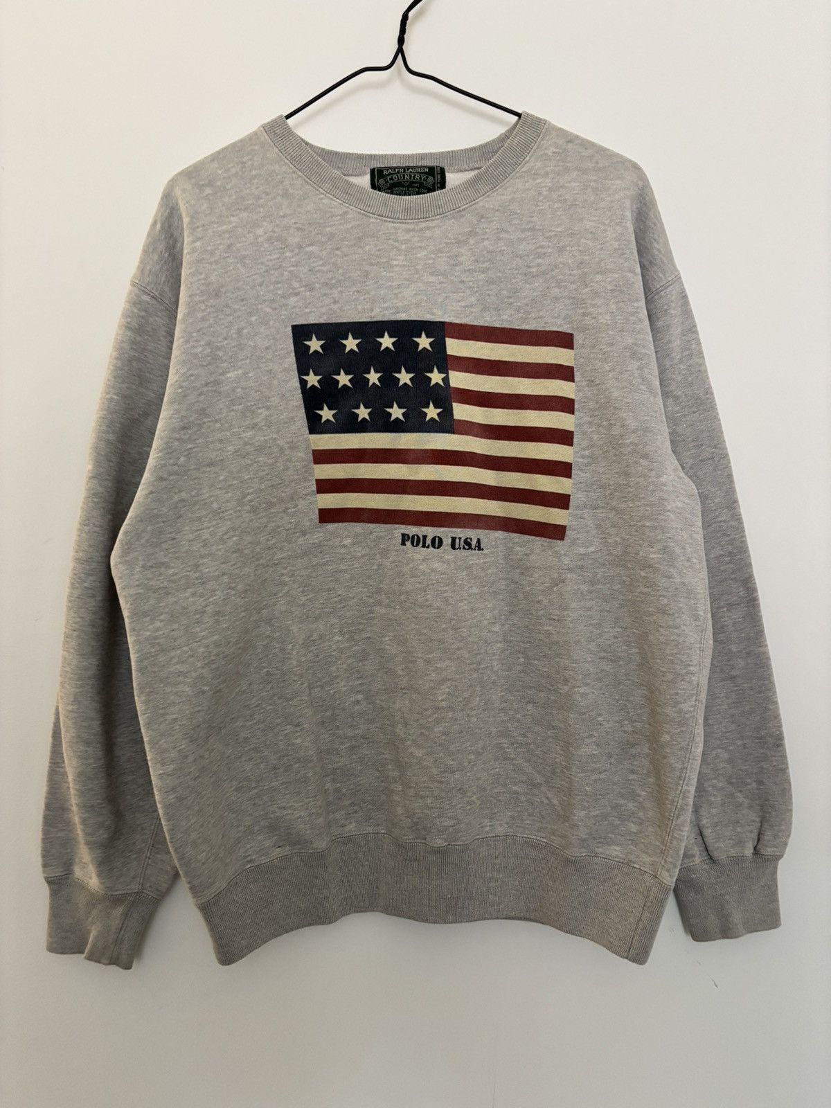 Polo Ralph Lauren Ralph Lauren Country USA Flag Sweatshirt Size US M / EU 48-50 / 2 - 1 Thumbnail
