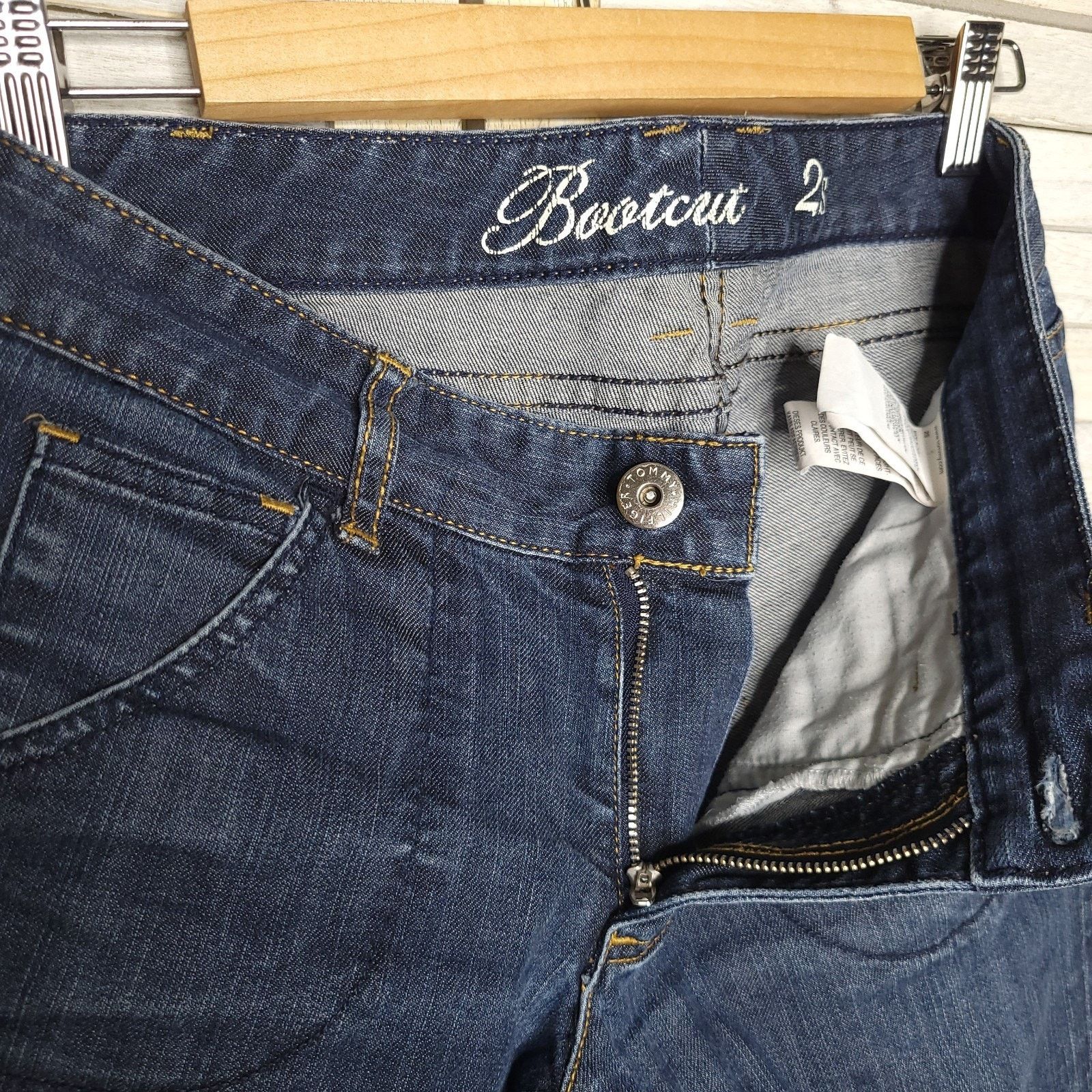 Tommy Hilfiger Tommy Hilfiger Low Rise Bootcut Jeans Size 2 Size 30" / US 8 / IT 44 - 5 Thumbnail
