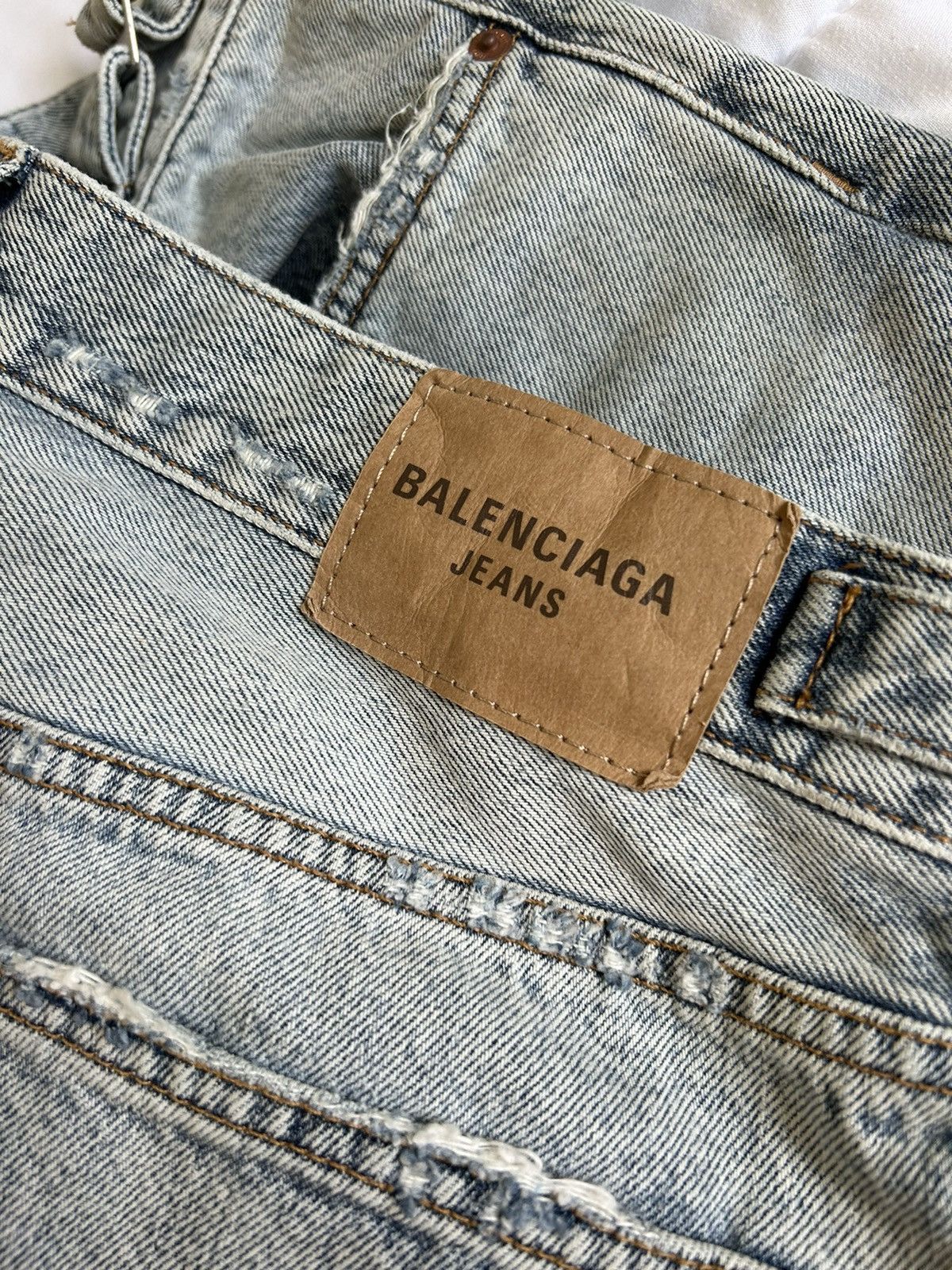 Balenciaga AW22 Baggy Skater Denim Size US 34 / EU 50 - 4 Thumbnail