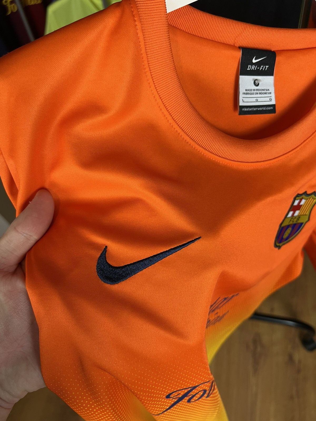 Nike Soccer Jersey Nike Barcelona 2012/13 Size US L / EU 52-54 / 3 - 5 Thumbnail