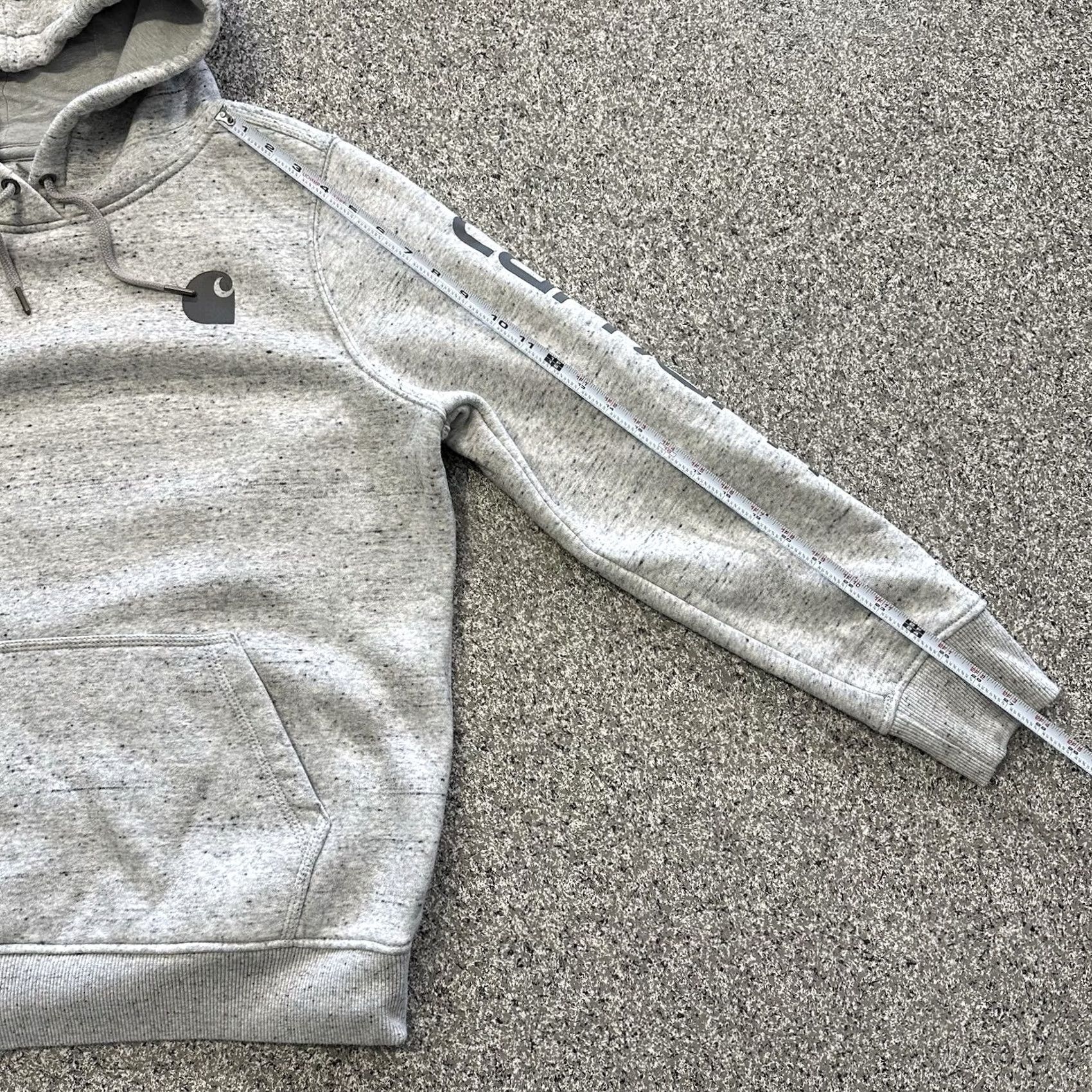 Carhartt Carhartt Hoodie Womens L Relaxed Fit Clarksburg Hooded Sweatshirt Heather Grey Hoodie Women L Gray Size L / US 10 / IT 46 - 6 Thumbnail
