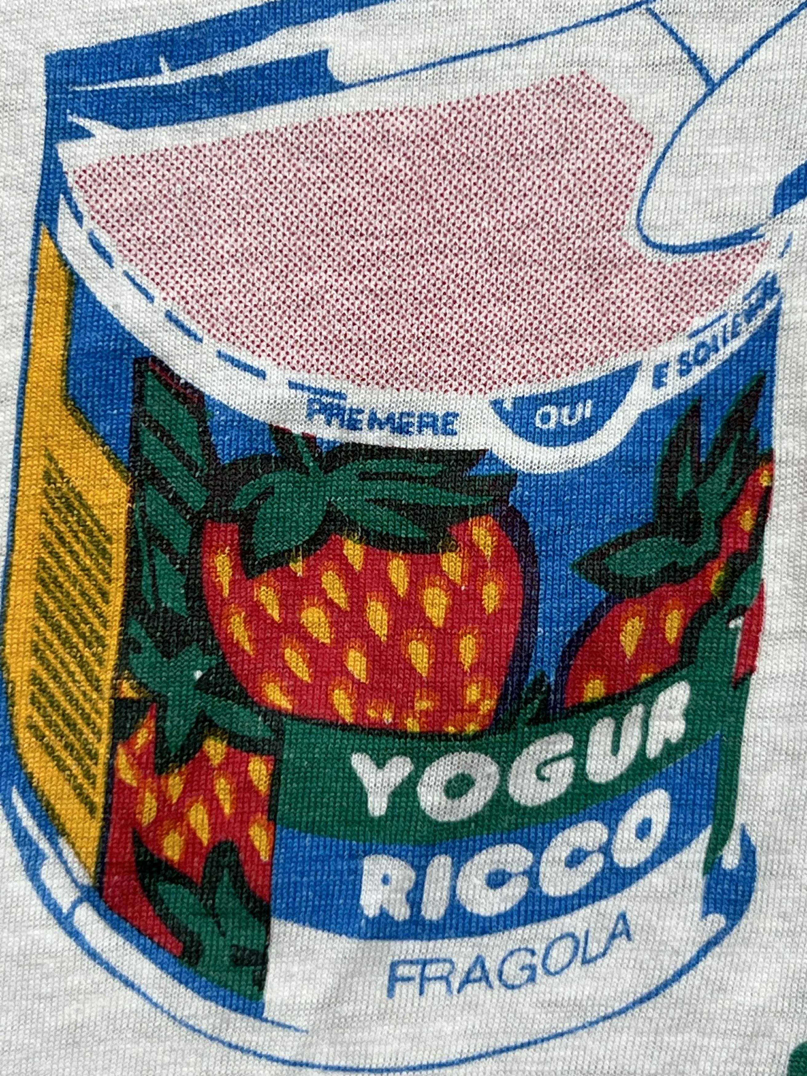 Vintage Vintage 1980s Tetra Pak “Yogurt in Tetra King” Promo Tee Size US L / EU 52-54 / 3 - 3 Thumbnail