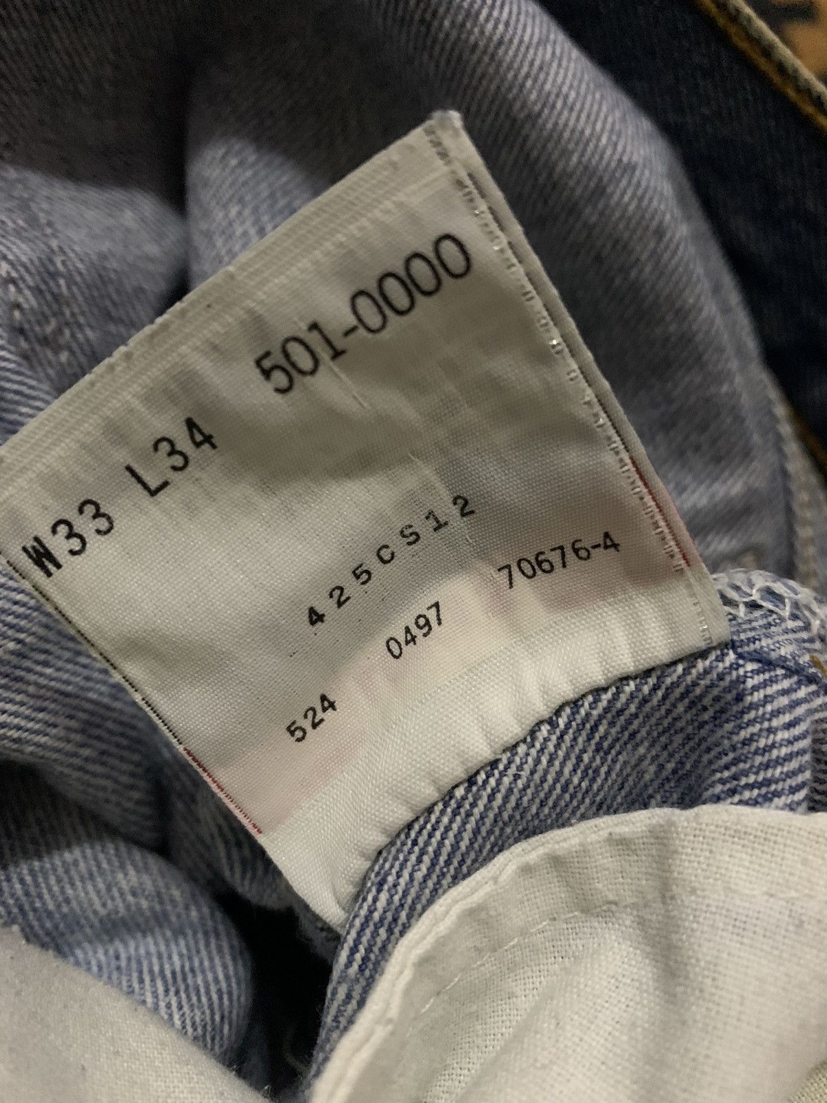 Levi's Vintage Clothing 💥Vintage 90s Levis 501xx Kurt Cobain Distressed Size US 31 - 7 Thumbnail