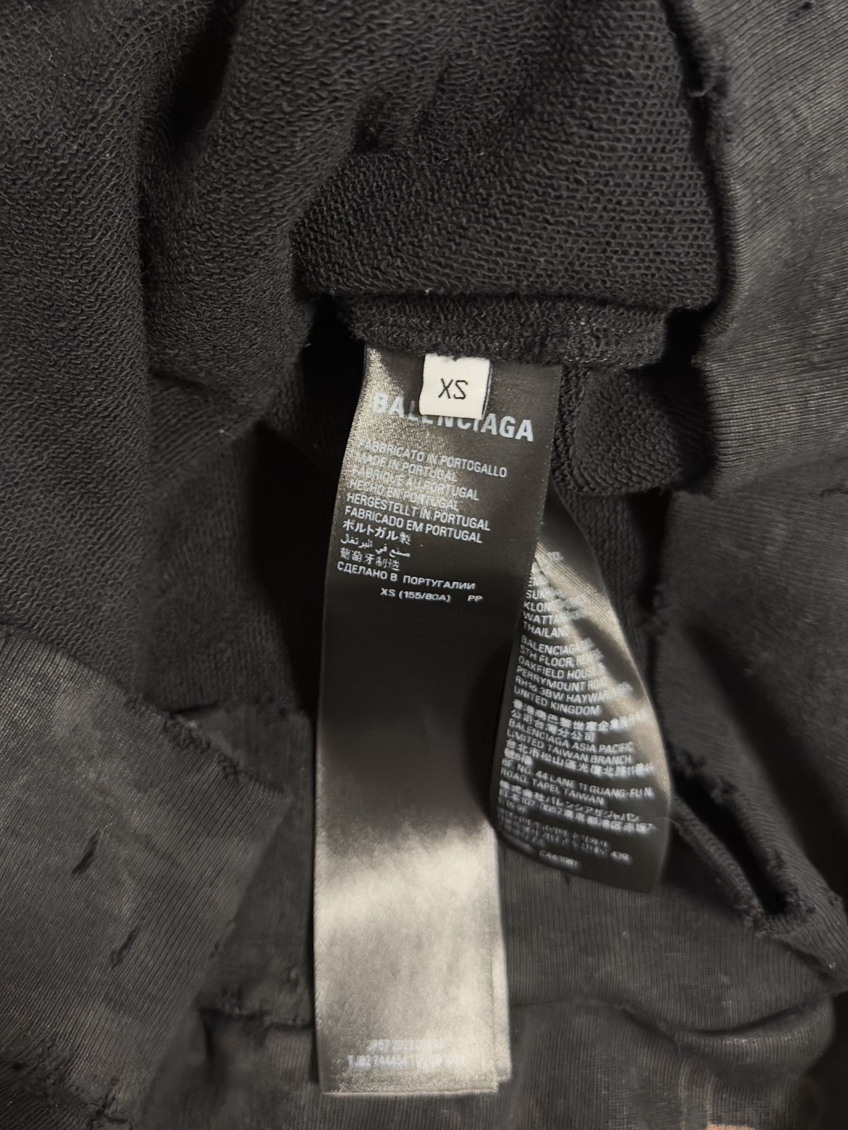 Balenciaga Balenciaga 24’ heavy metal SanScript zip up Size US XS / EU 42 / 0 - 19 Thumbnail