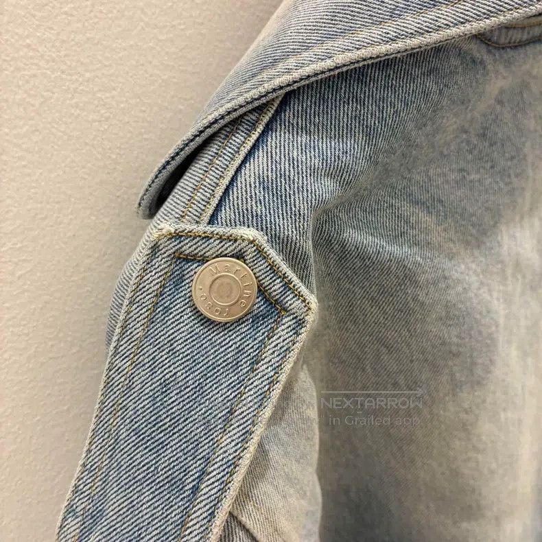 Martine Rose Martine Rose Washed Denim Jacket Coat Size US S / EU 44-46 / 1 - 5 Thumbnail