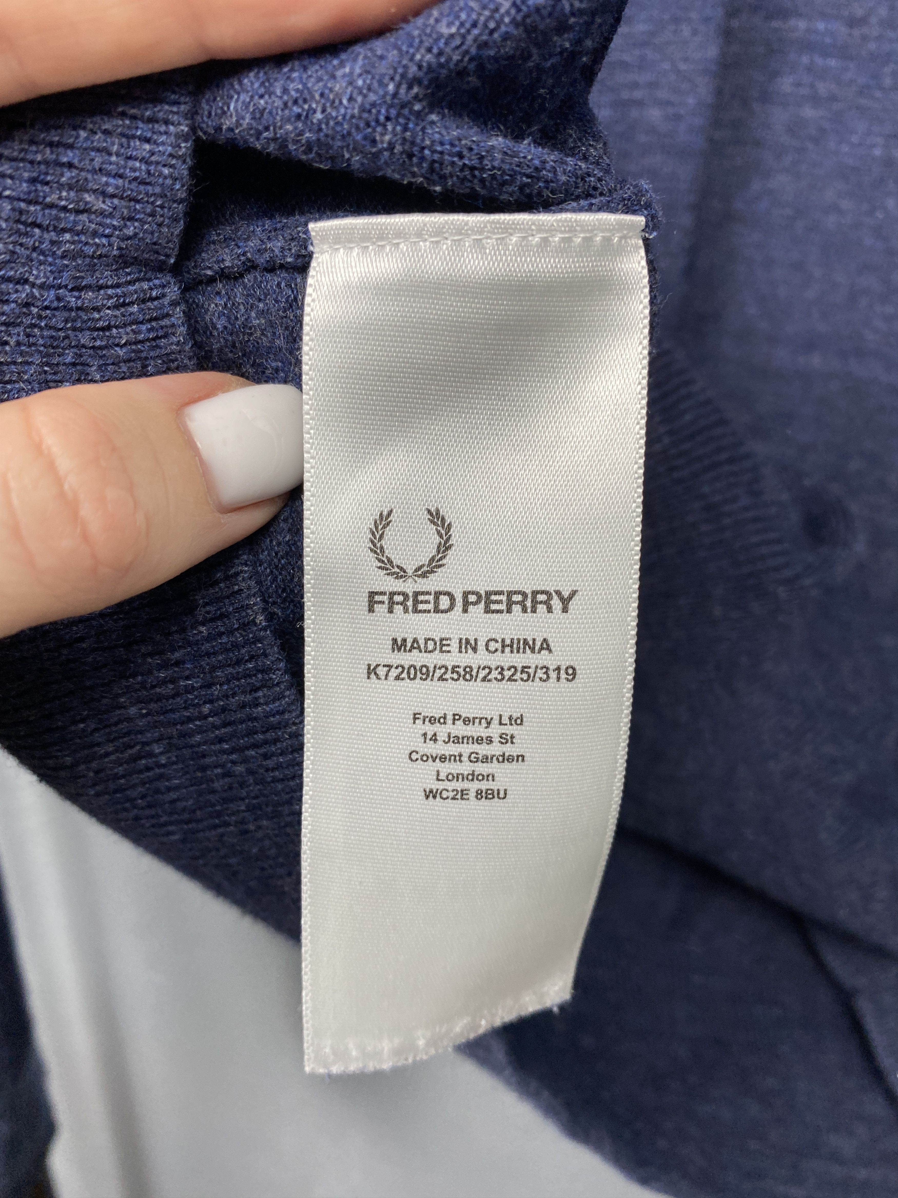 Fred Perry Fred Perry Vintage Mens Crew Neck Sweater Size US M / EU 48-50 / 2 - 5 Thumbnail