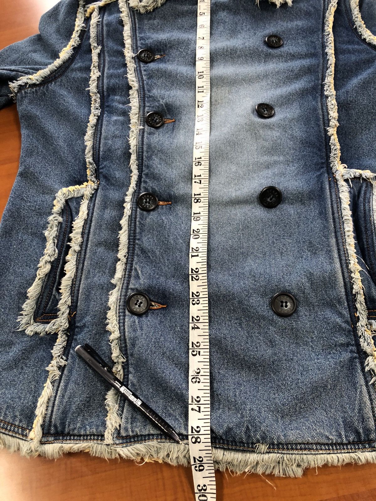 Japanese Brand SCAPA Double Breast Denim Jacket Size US M / EU 48-50 / 2 - 22 Thumbnail