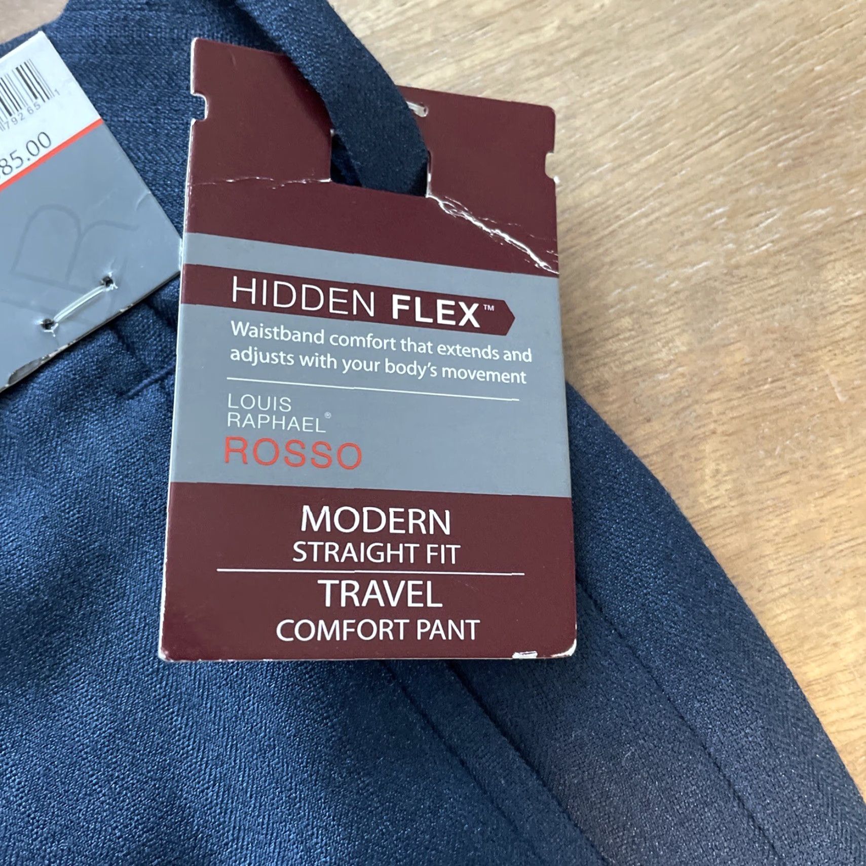 Vintage NWT Louis Raphael Dress Pants Navy Blue 30x30 Straight Fit Regular Mens Pants Dress Pants Business Travel Formal Workwear Shirt Size US 30 / EU 46 - 5 Thumbnail