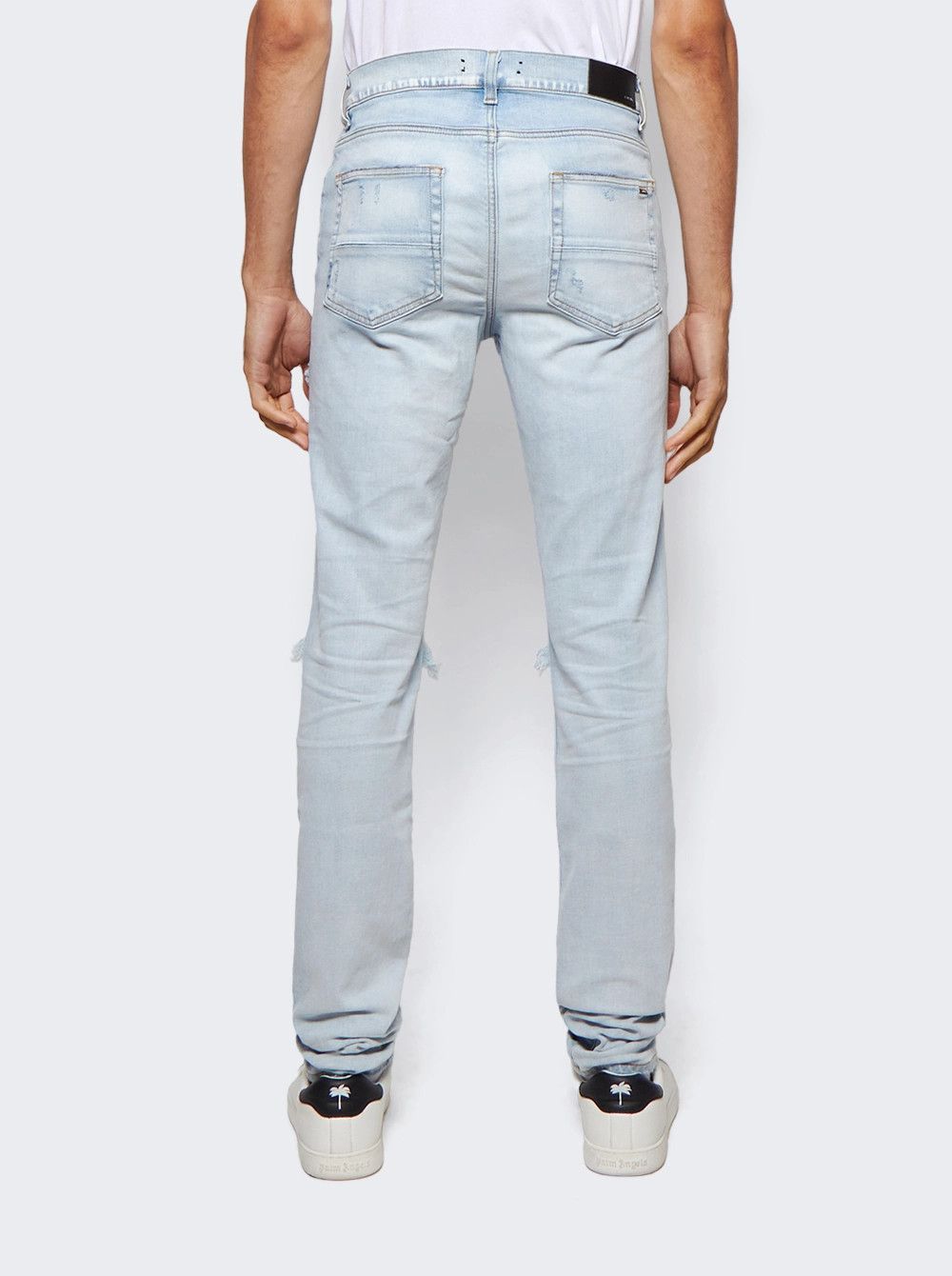 Amiri o1gr1nt1124 MX1 Camo Jeans in Light Indigo Size US 33 - 5 Thumbnail