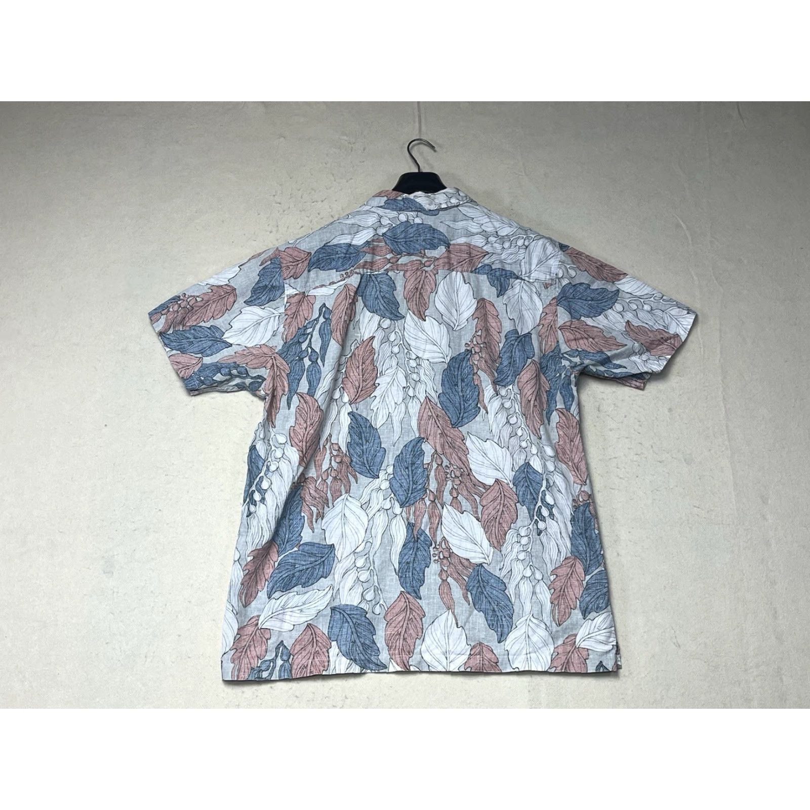 O'Neill Jack O'Neill Shirt Button Up Linen Blend Floral Short Sleeve 2XL Brown Cotton Linen Hawaiian Men Shirt Size US XXL / EU 58 / 5 - 2 Thumbnail