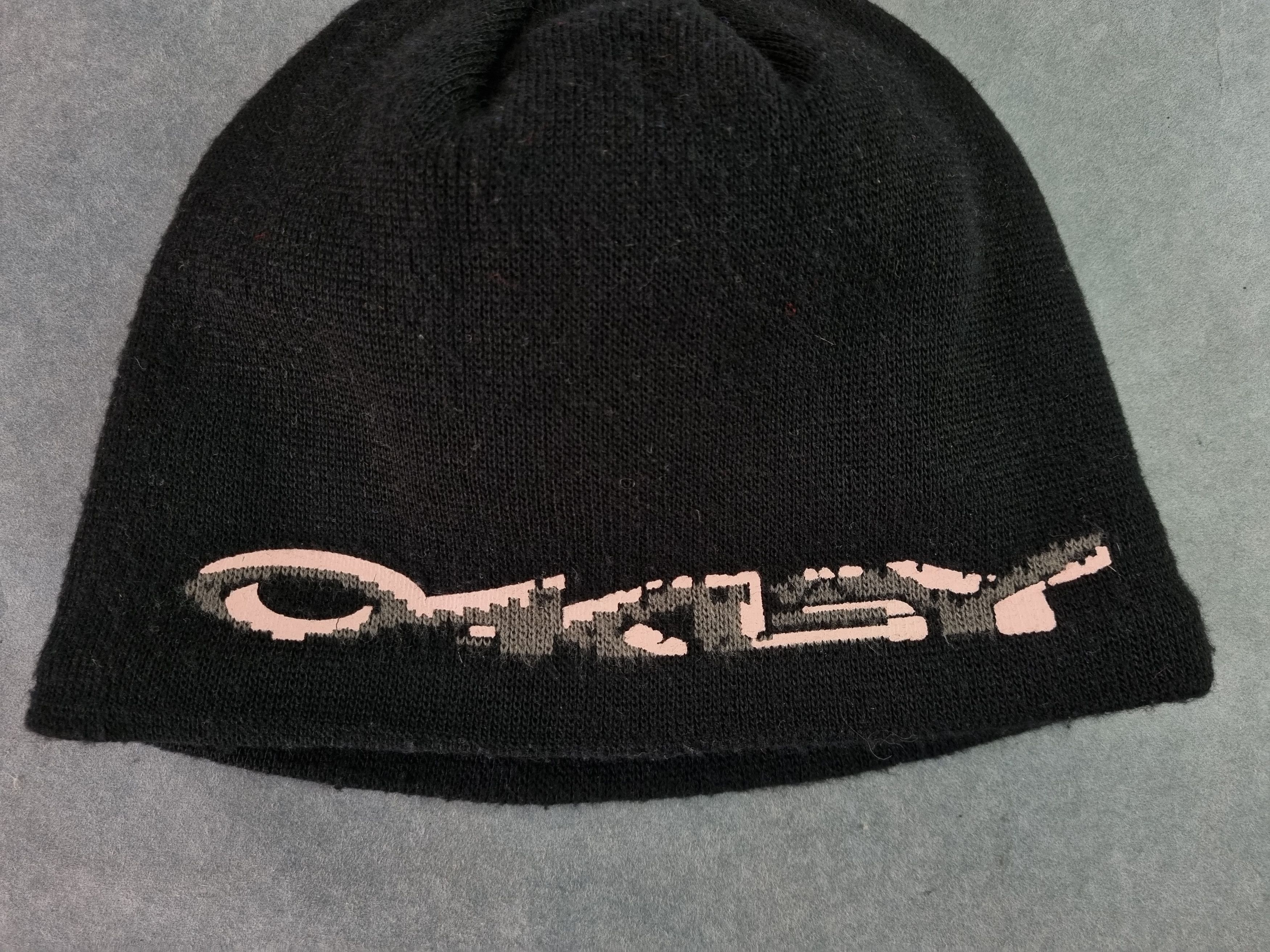 Oakley Rare OAKLEY Big Logo Beanie Cap Size ONE SIZE - 12 Thumbnail