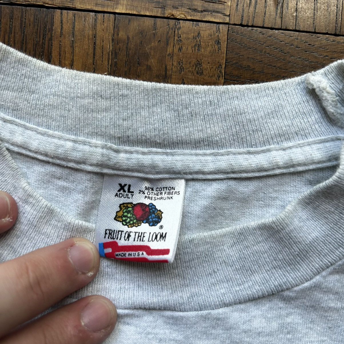 Vintage 1990’s Vintage Quad City Knock 95 tee Size US XL / EU 56 / 4 - 3 Thumbnail