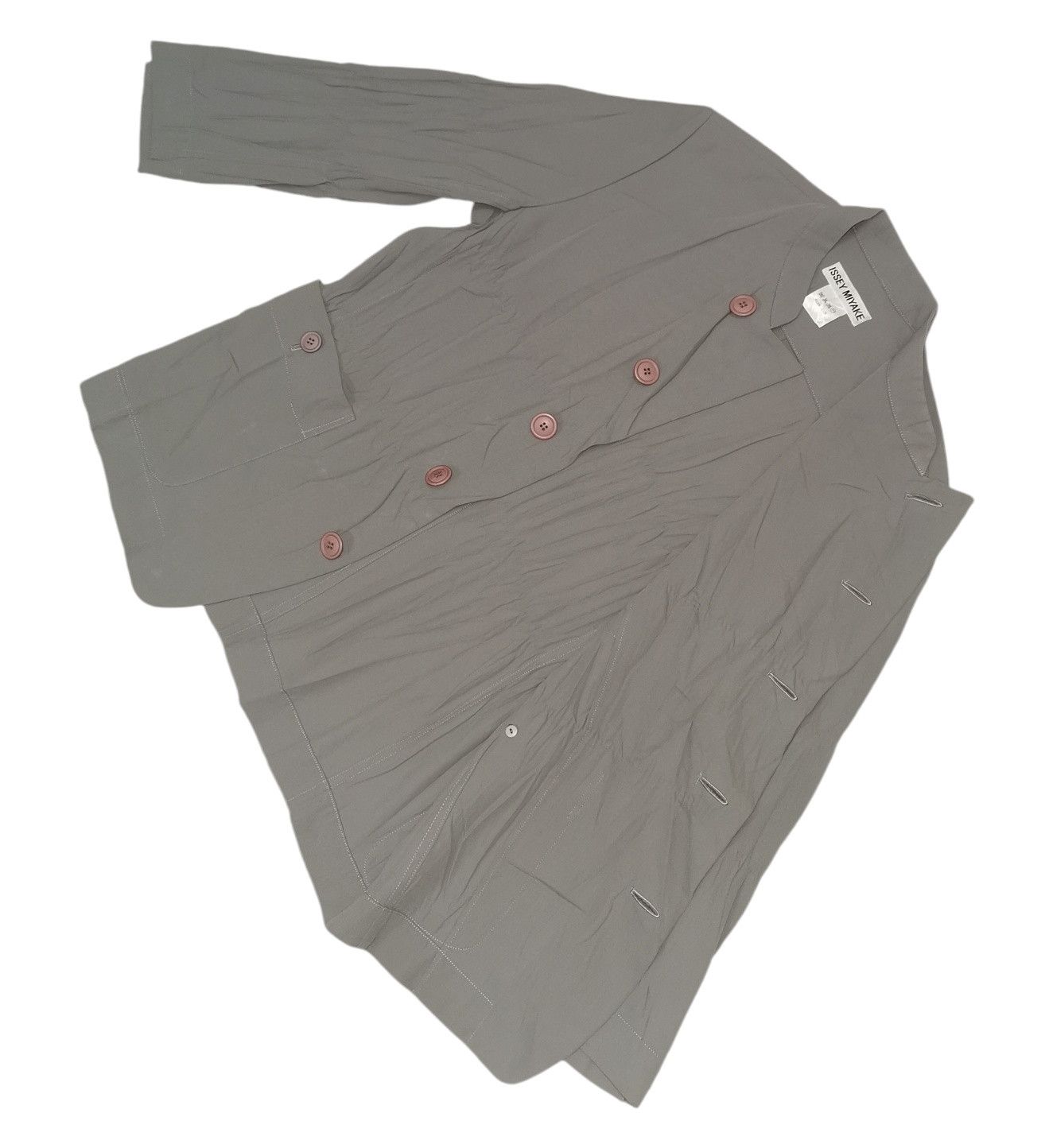 Homme Plisse Issey Miyake Issey Miyake Wrinkled Jacket Size US M / EU 48-50 / 2 - 10 Thumbnail