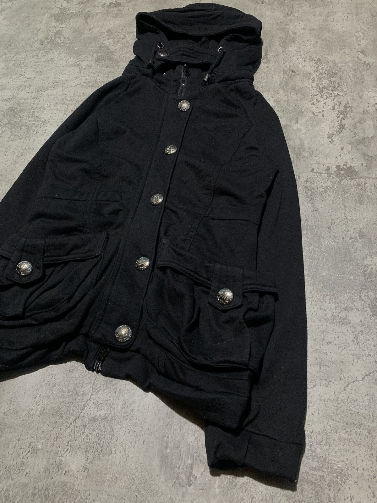 Hysteric Glamour 2000s DigDeep Vkei style gothic cargo hoodie Size US M / EU 48-50 / 2 - 3 Thumbnail