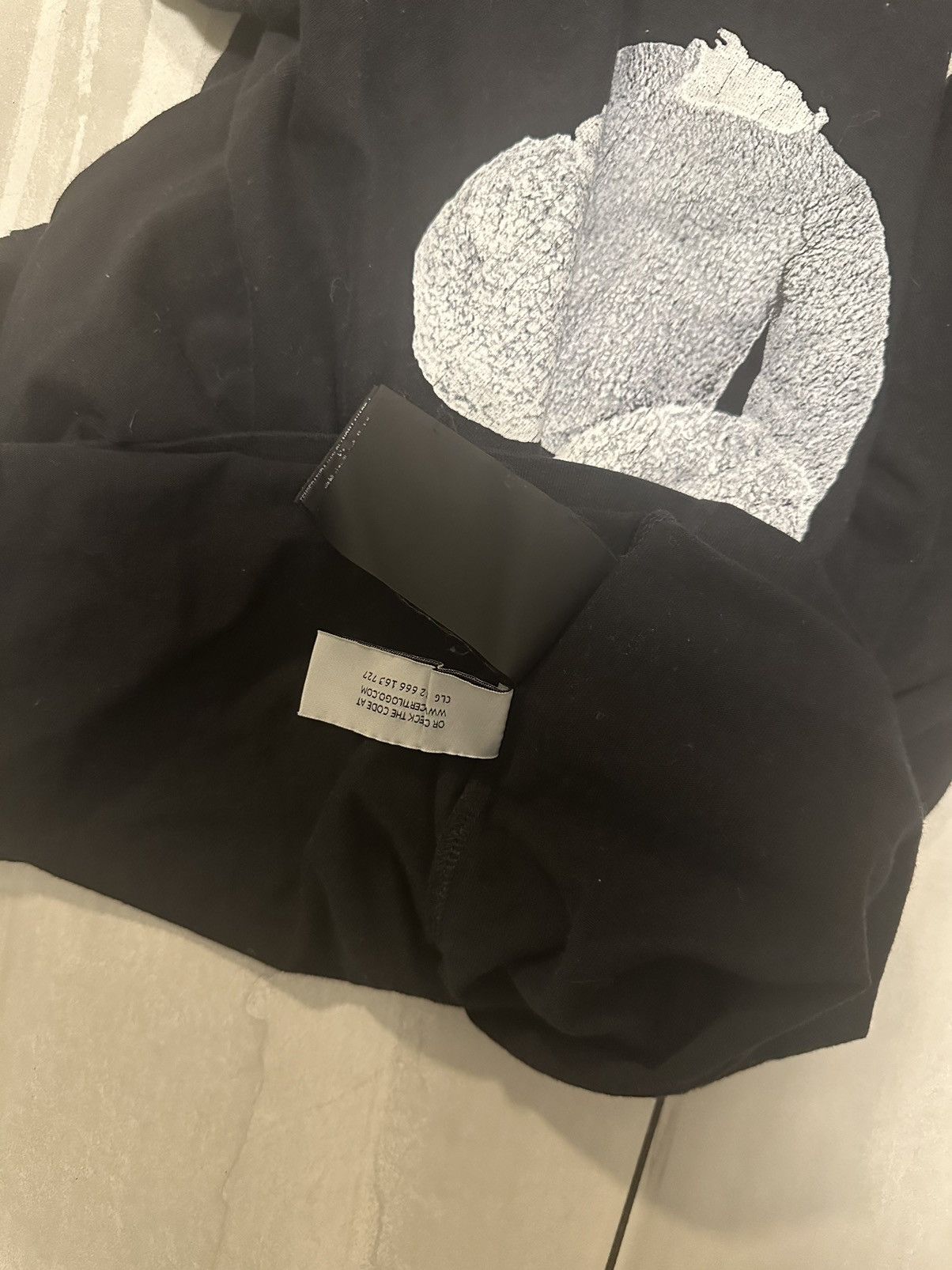 Palm Angels Black/White Palm Angels Ice Bear Size US M / EU 48-50 / 2 - 10 Thumbnail