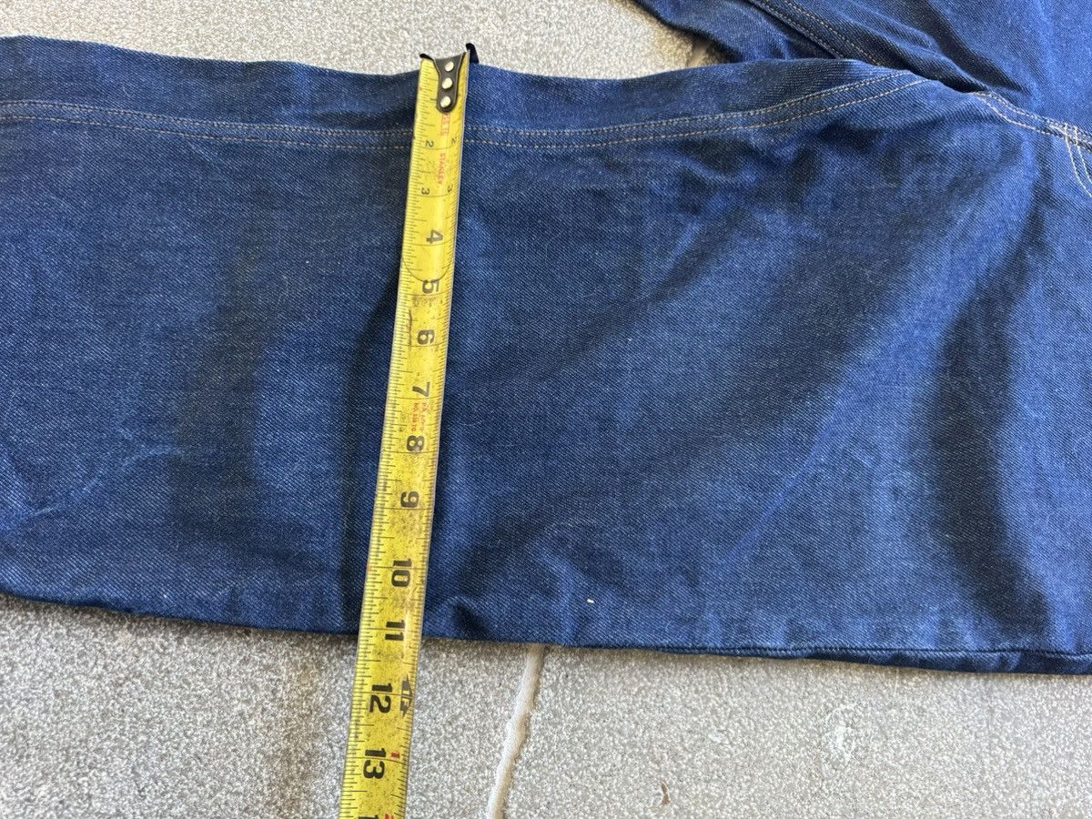 CARSON WACH Straight Leg Raw Indigo Denim Size US 32 / EU 48 - 7 Thumbnail