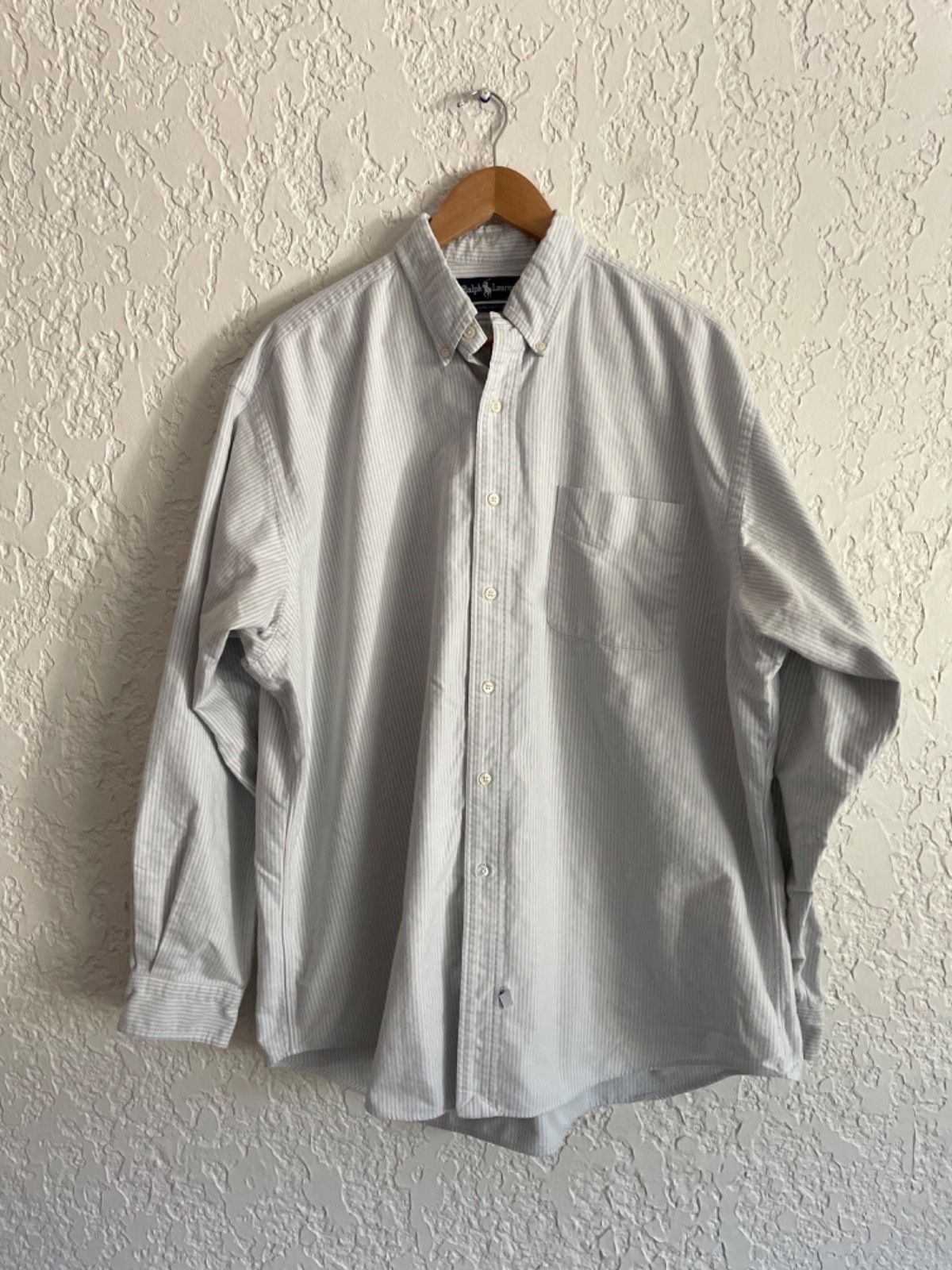 🔥 Polo Ralph Lauren® RARE Vintage 90s Oxford Flannel Shirt