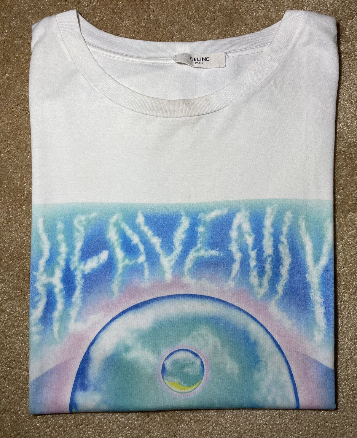 Celine × Hedi Slimane SS22 Celine Heavenly Days Donut Marcelo Lavin Art 2022 Paint Size US M / EU 48-50 / 2 - 1 Thumbnail