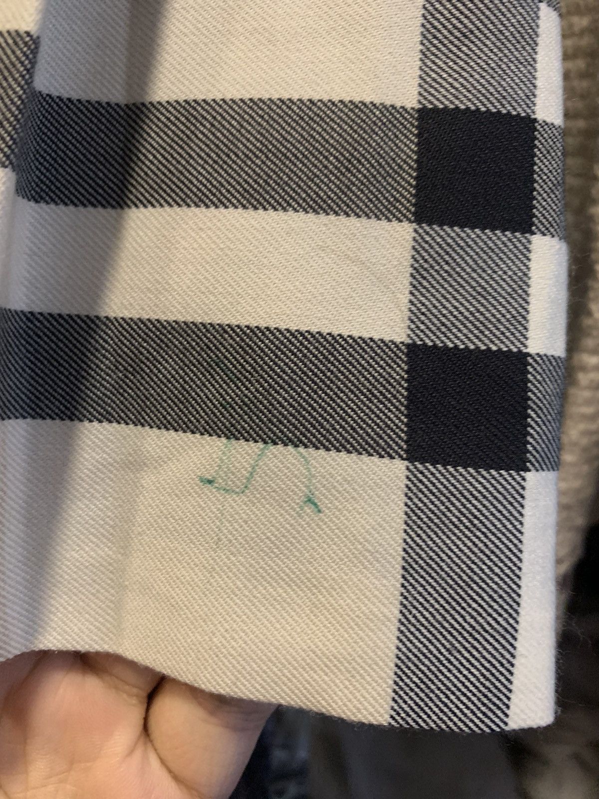 Burberry ✅ BURBERRY Mini Skirt Pleated Nova Check Wool Belt Size 27" / US 4 / IT 40 - 9 Thumbnail