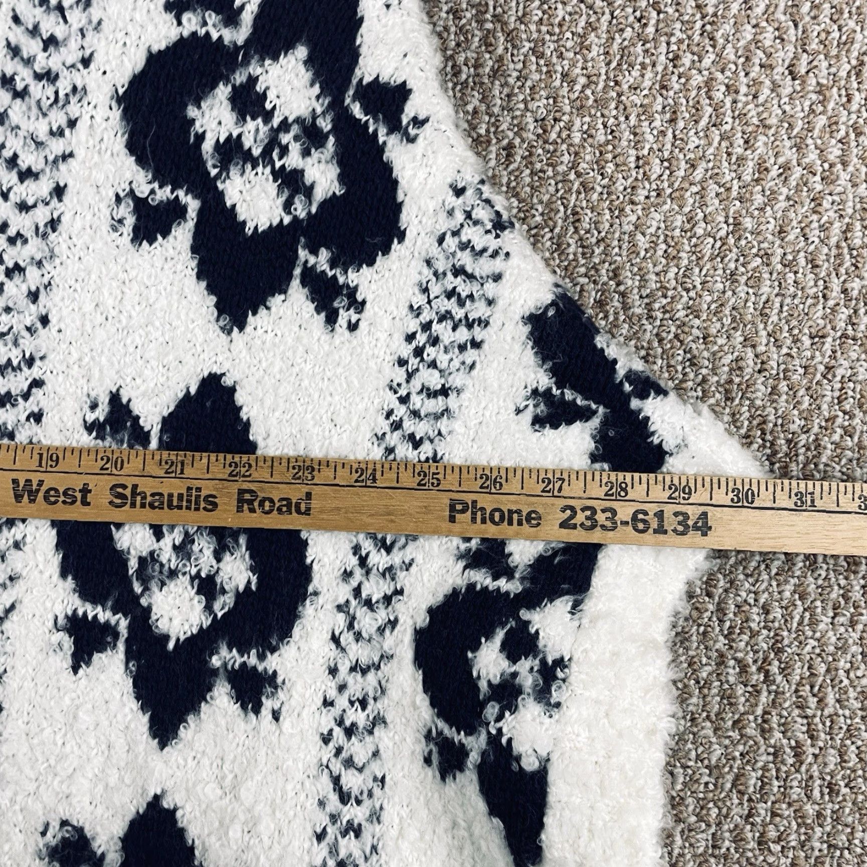 Gap VINTAGE Gap Women’s Sweater Poncho XS/S Granola 1/4 Zip Fair Isle Knitted 90s Bohemian Western Oversized Christmas Knit Cozy Ivory Womens Size XS / US 0-2 / IT 36-38 - 7 Thumbnail