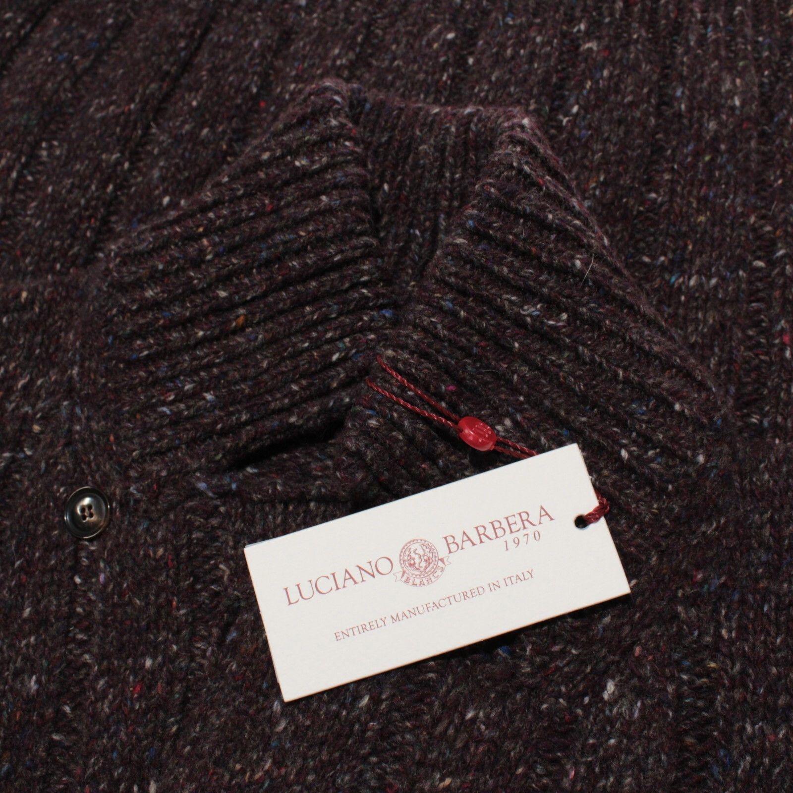Luciano Barbera Luciano Barbera Sweater Size US M in Purple Size US M / EU 48-50 / 2 - 1 Thumbnail