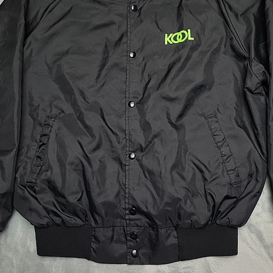 Vintage VINTAGE Hartwell KOOL Jacket Mens XL Black Snap Front 80s 90s Bomber Made in USA Size US XL / EU 56 / 4 - 2 Thumbnail