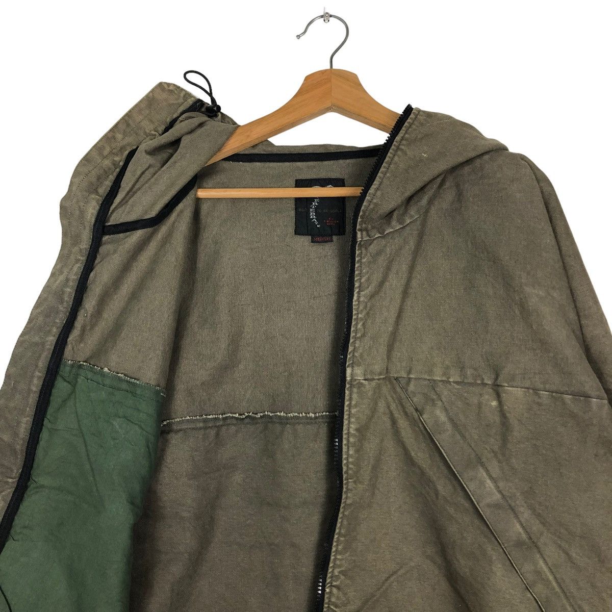 Japanese Brand 🔥Vtg Chore Jacket Vertebrate Japan Made Asymmetric Pocket Size US M / EU 48-50 / 2 - 11 Thumbnail