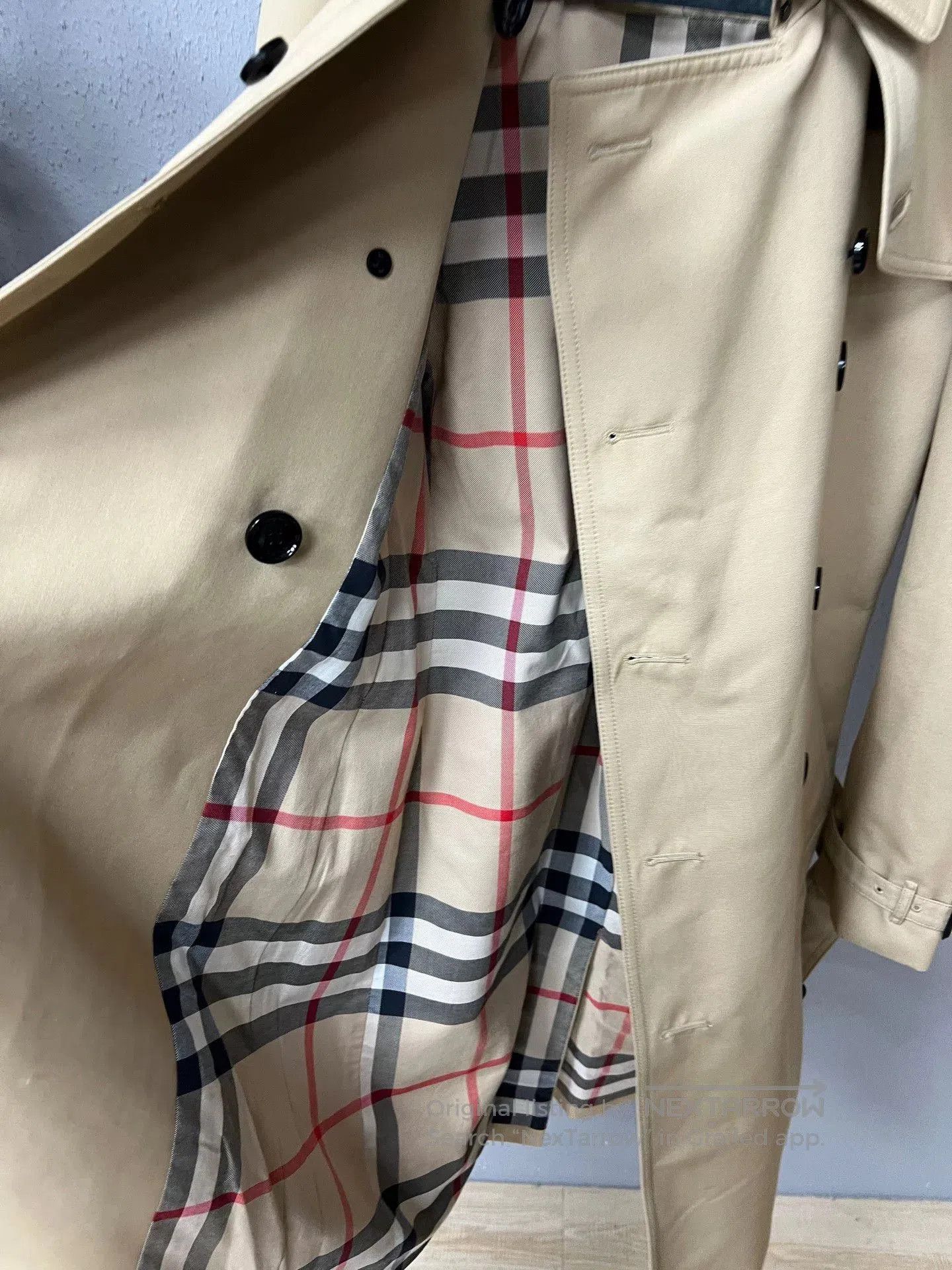 Burberry Burberry Check Trench Coat. Size XXS / US 00 / IT 34 - 3 Thumbnail