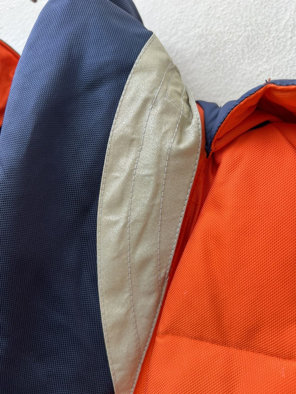 Vintage Vintage Lupo De Mare Sina Cova Orange Down Puffer Vest Size US M / EU 48-50 / 2 - 10 Thumbnail