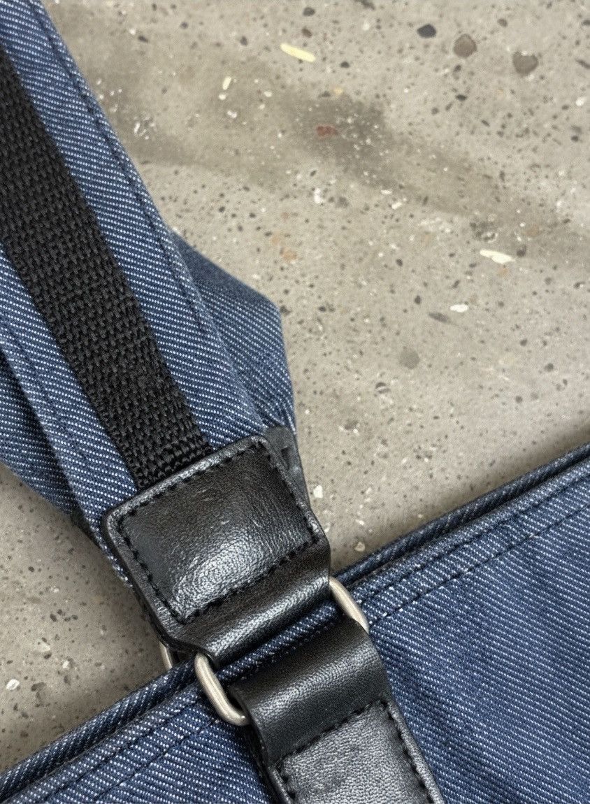 Jean Paul Gaultier Jean Paul Gaultier Utility Denim Tote Bag Multi Pocket Size ONE SIZE - 4 Thumbnail